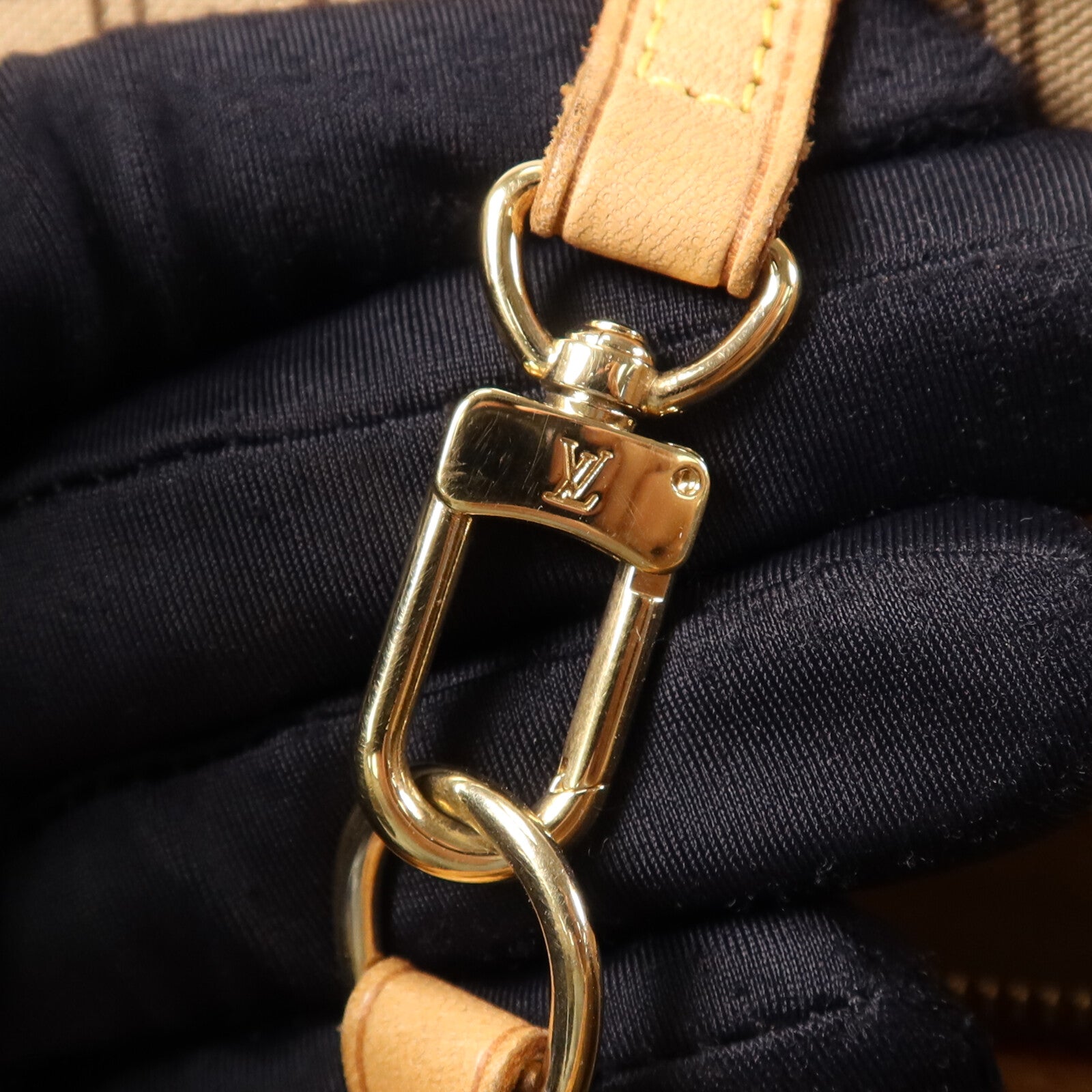 LOUIS VUITTON Monogram Neverfull GM金扣手挽袋