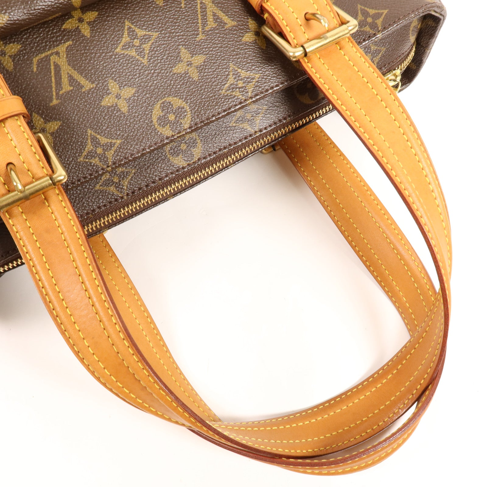 LOUIS VUITTON Monogram Multipli Cite金扣肩背袋