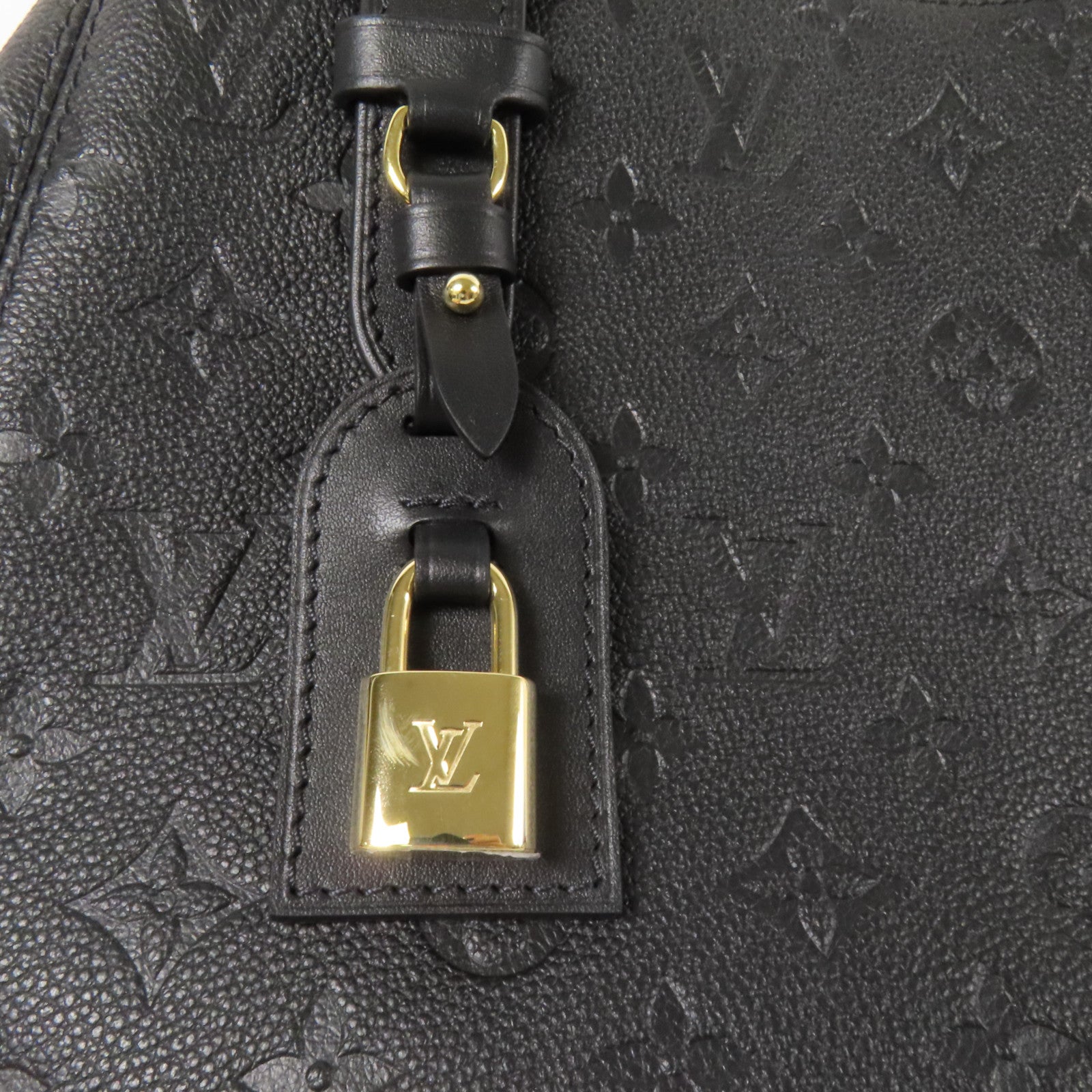 LOUIS VUITTON Monogram Empreinte All In One MM金扣肩背袋