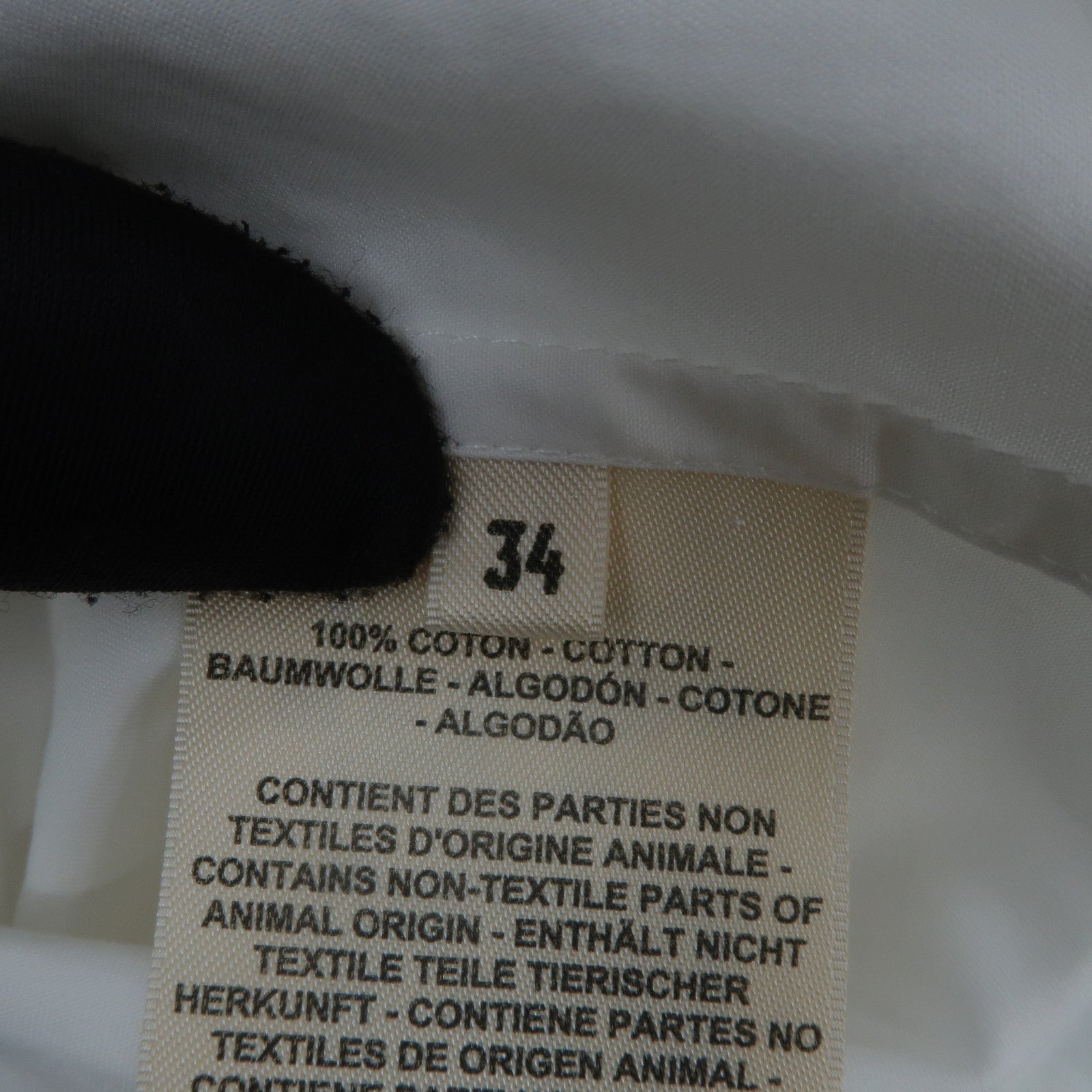HERMES Cotton Long Sleeve Shirt上衣
