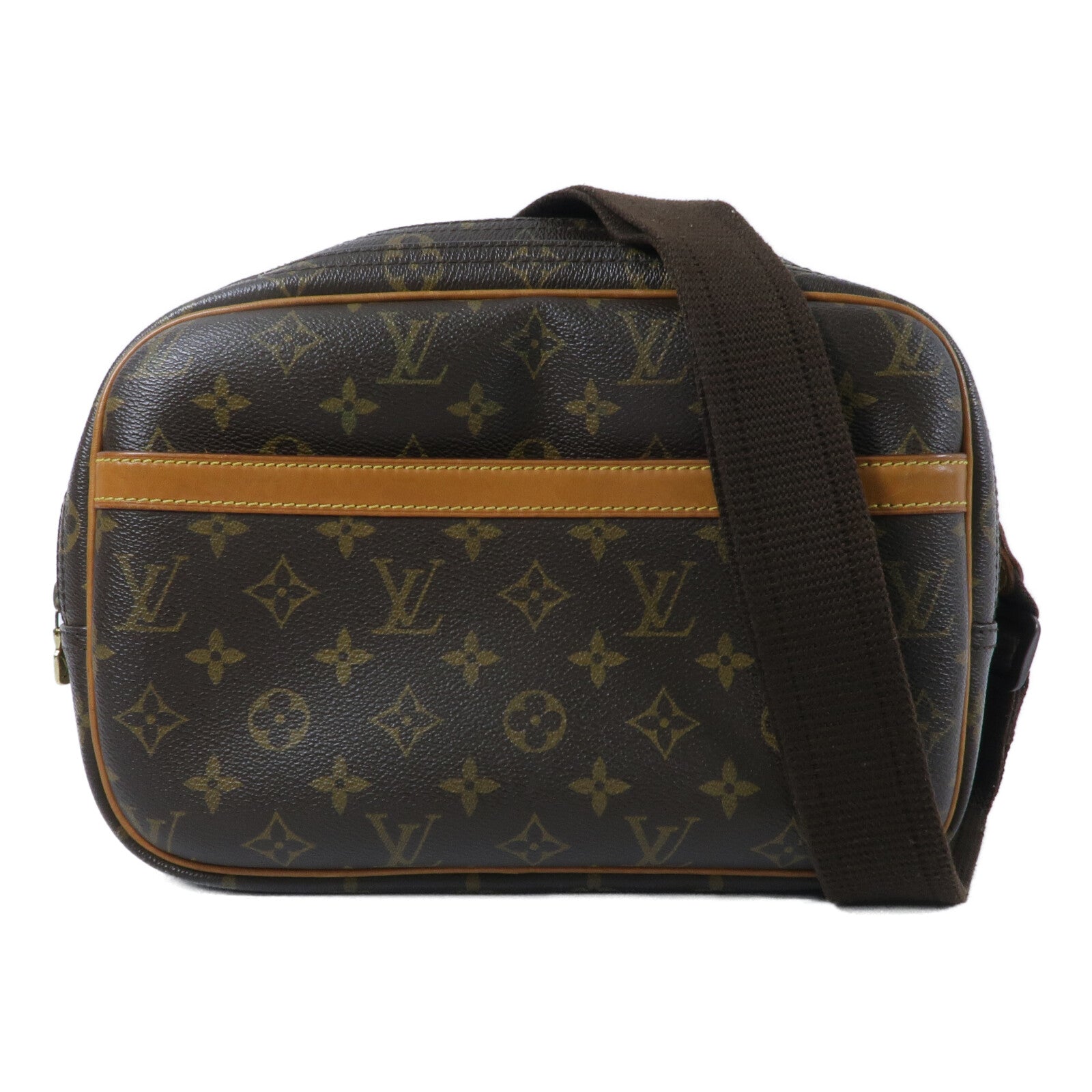 LOUIS VUITTON Monogram Reporter PM肩背袋