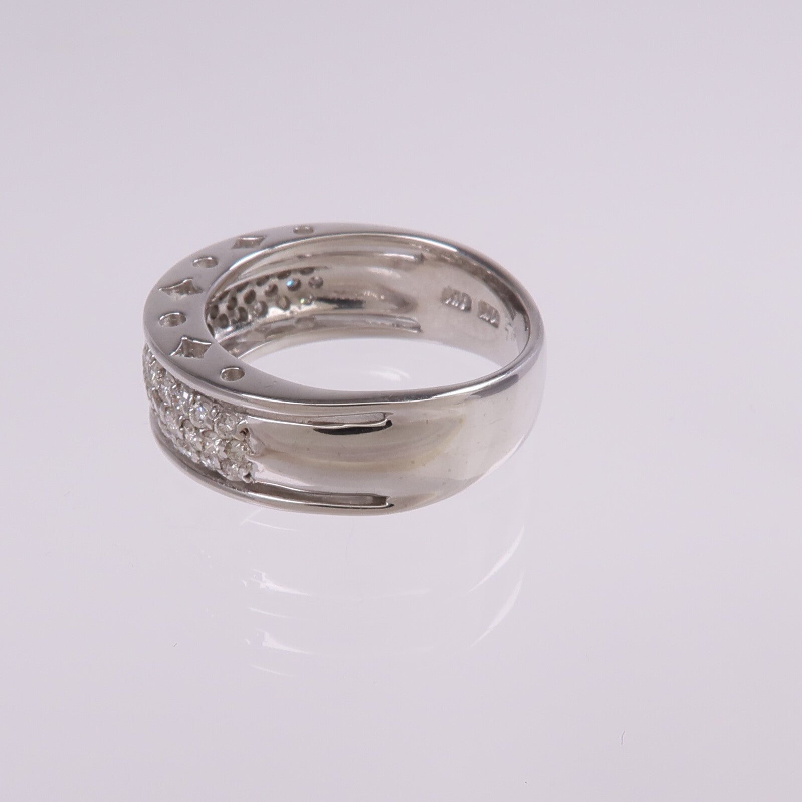 JEWELRY 18K白金Diamond Ring鑽石戒指US#6