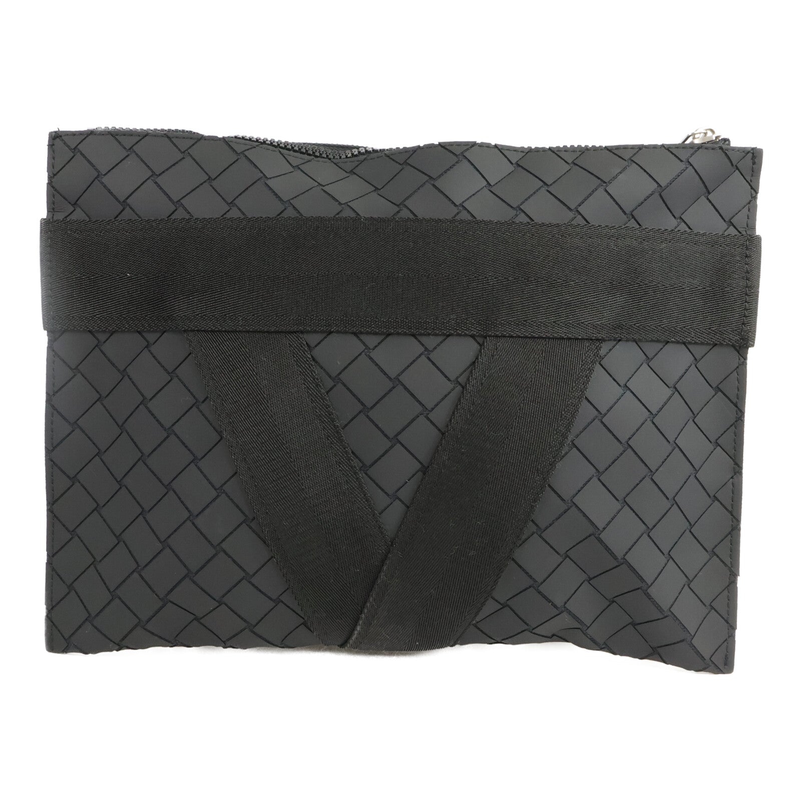 BOTTEGA VENETA 帆布/橡皮Pouch手拿包