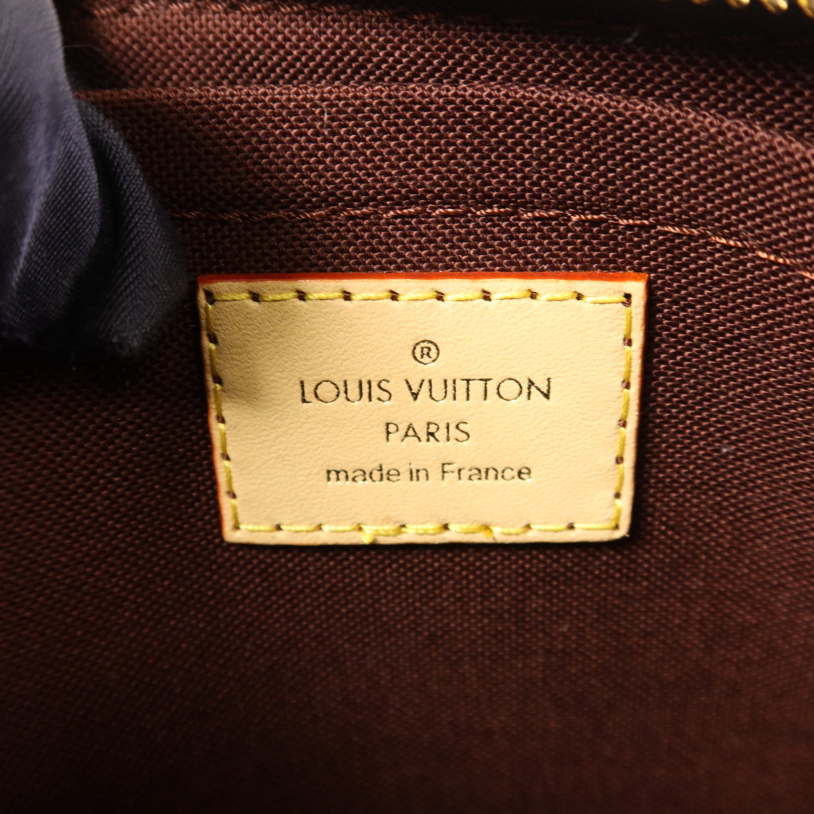 LOUIS VUITTON Monogram Vivacite金扣手挽肩背兩用袋