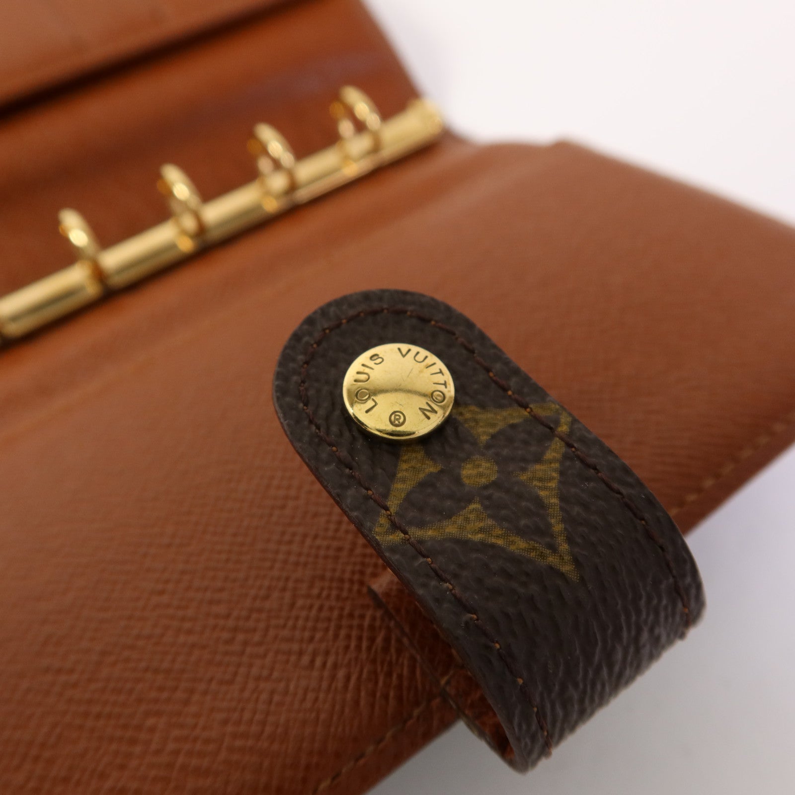 LOUIS VUITTON Monogram Agenda PM金扣記事本封套