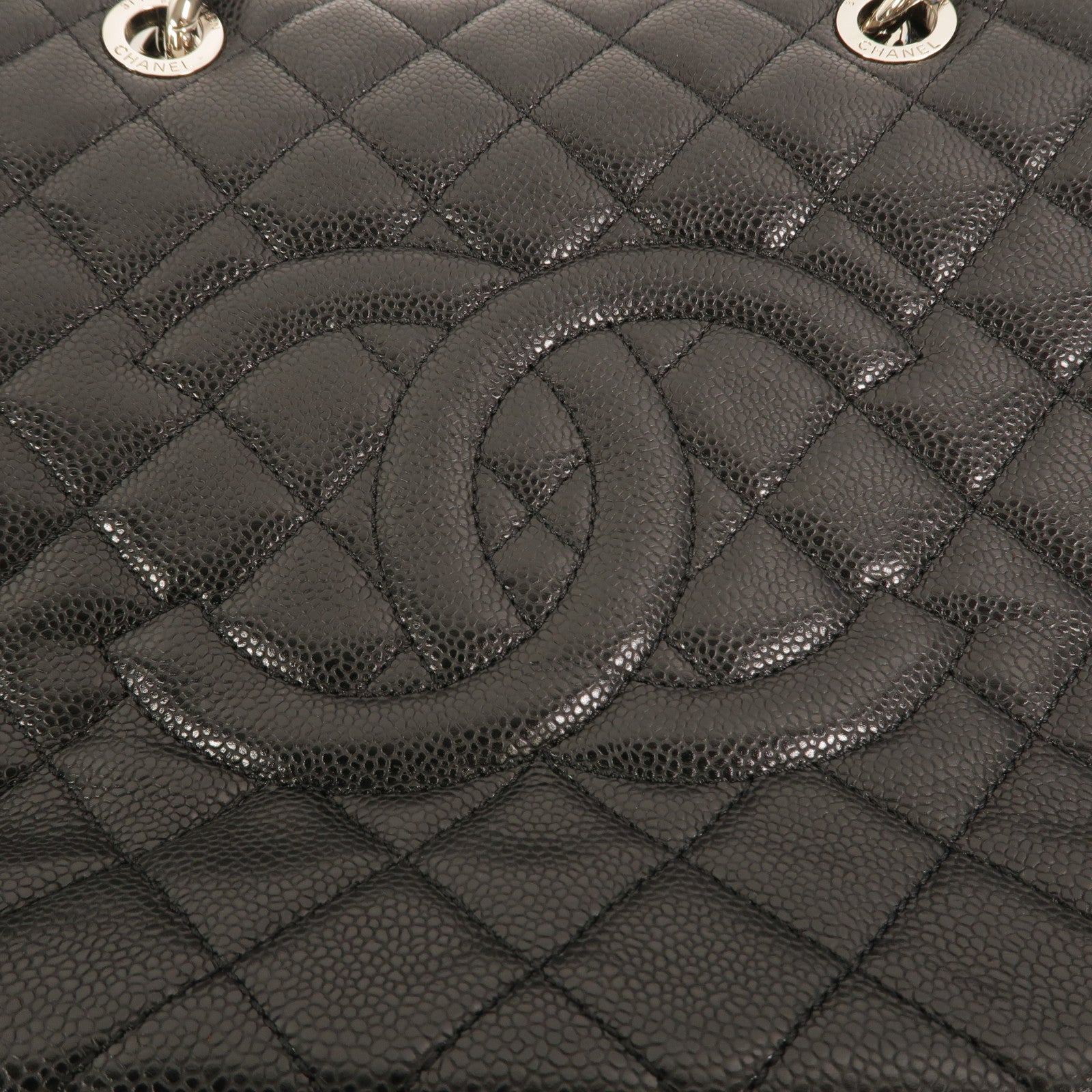 CHANEL GST Grand Shopping Tote Bag鏈帶肩背袋