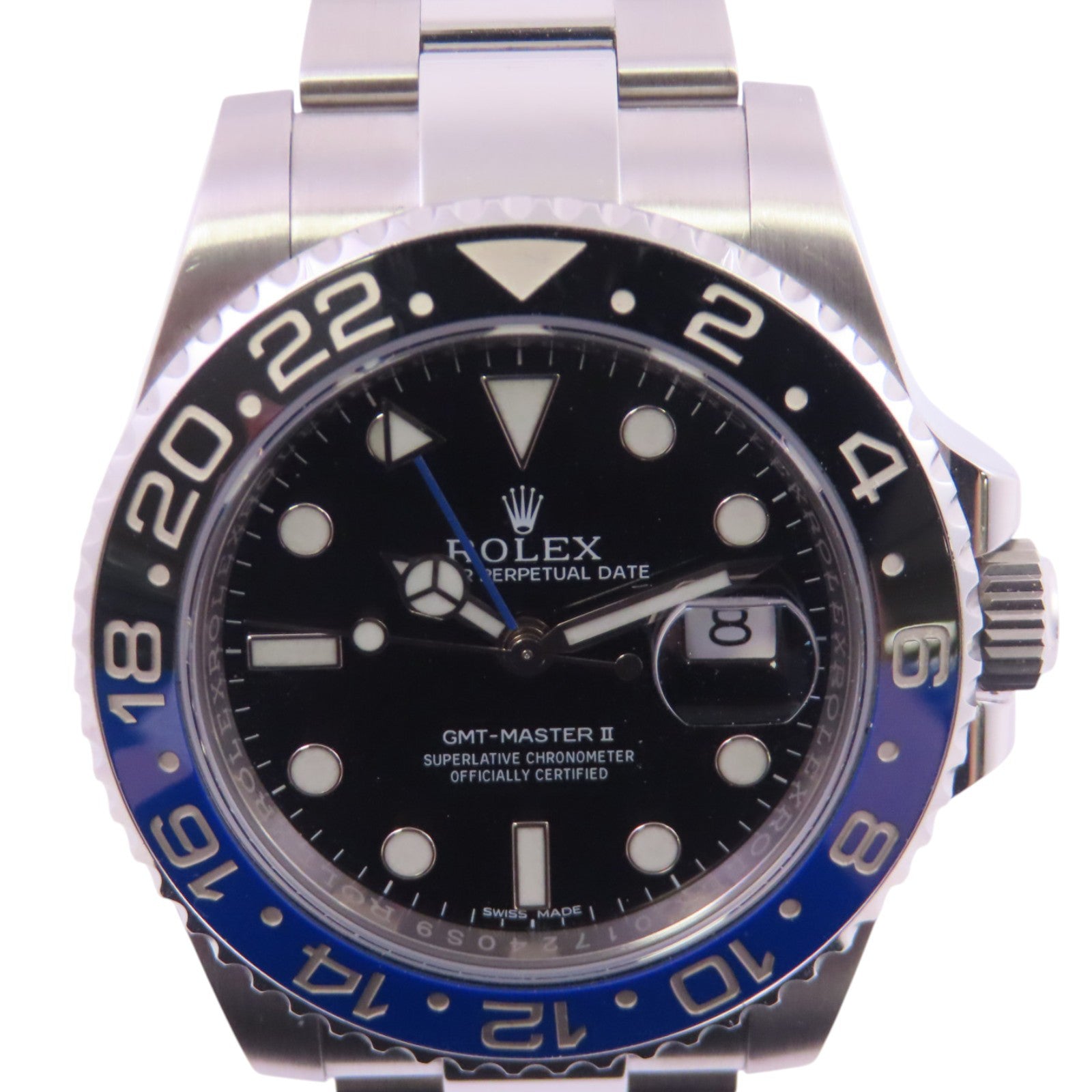 ROLEX GMT Master¢º 116710BLNR Automatic Watch Stainless Steel