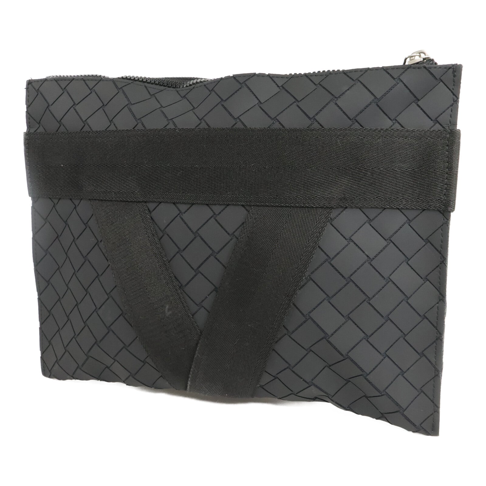 BOTTEGA VENETA 帆布/橡皮Pouch手拿包