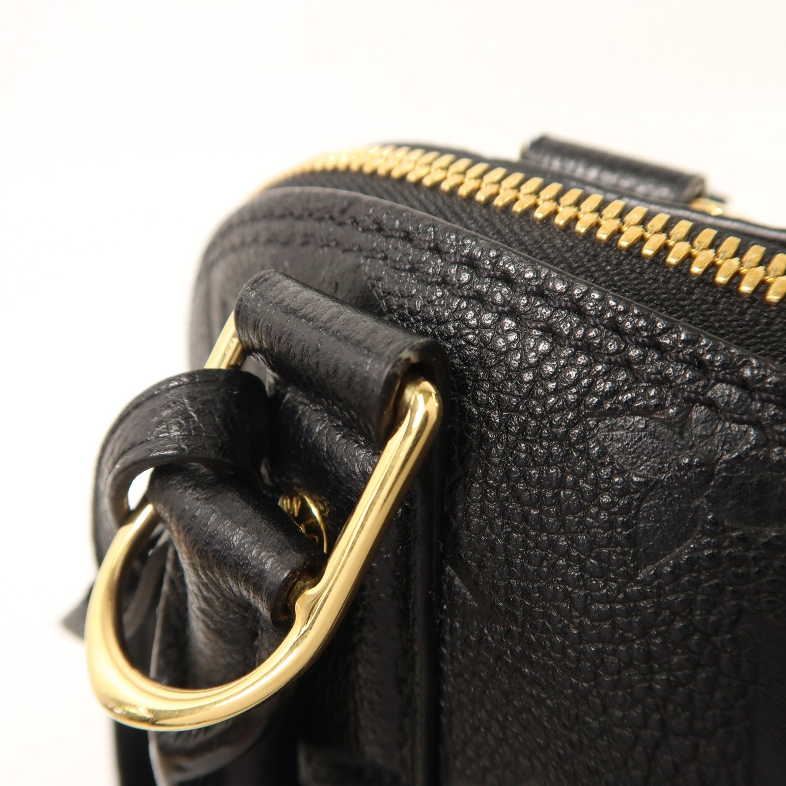 LOUIS VUITTON Monogram Empreinte Neo Alma BB金扣手挽肩背兩用袋