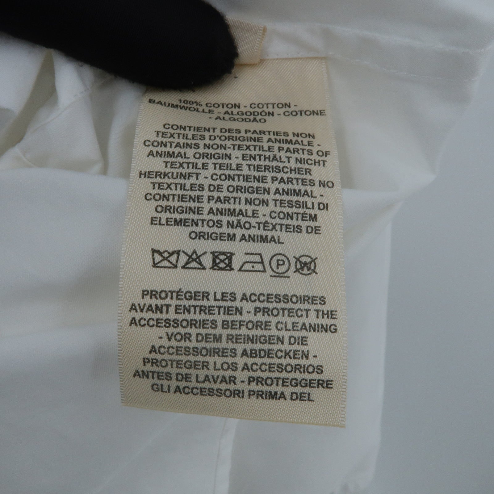 HERMES Cotton Long Sleeve Shirt上衣