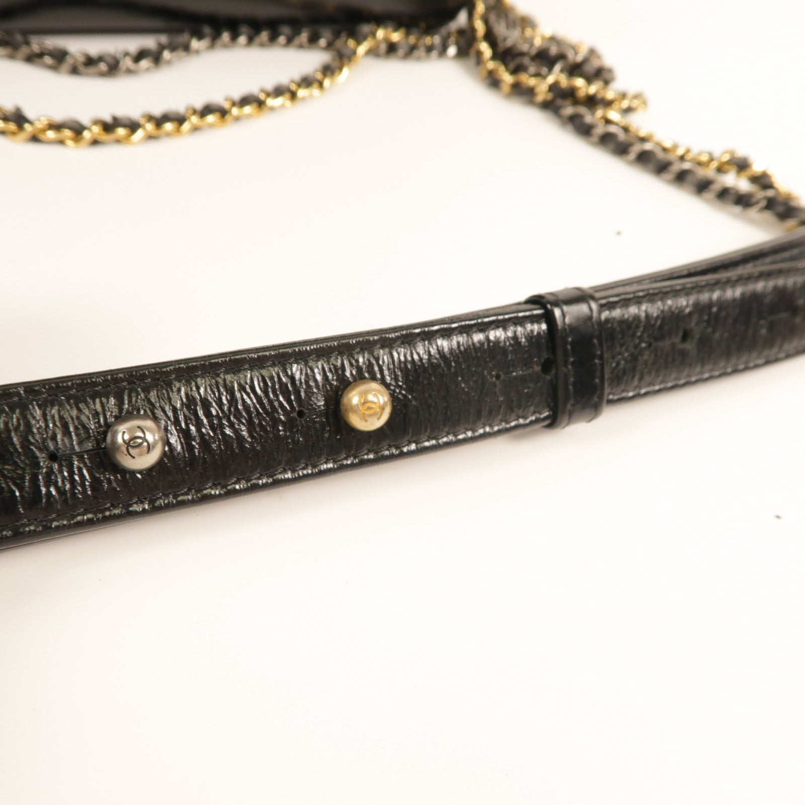 CHANEL 牛皮皮革Gabrielle bag肩背袋