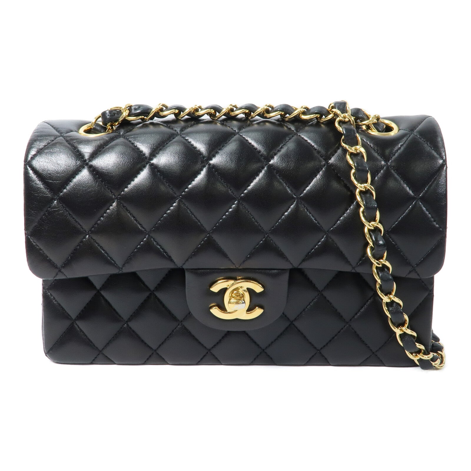 CHANEL 羊皮皮革Classic 23鏈帶肩背袋