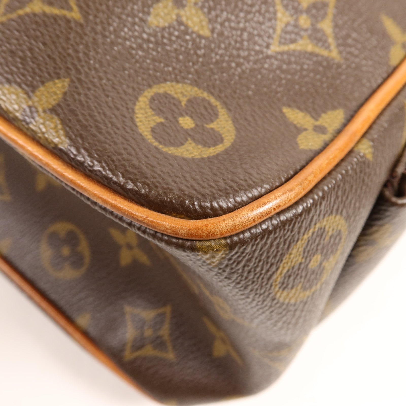 LOUIS VUITTON Monogram Multipli Cite金扣肩背袋