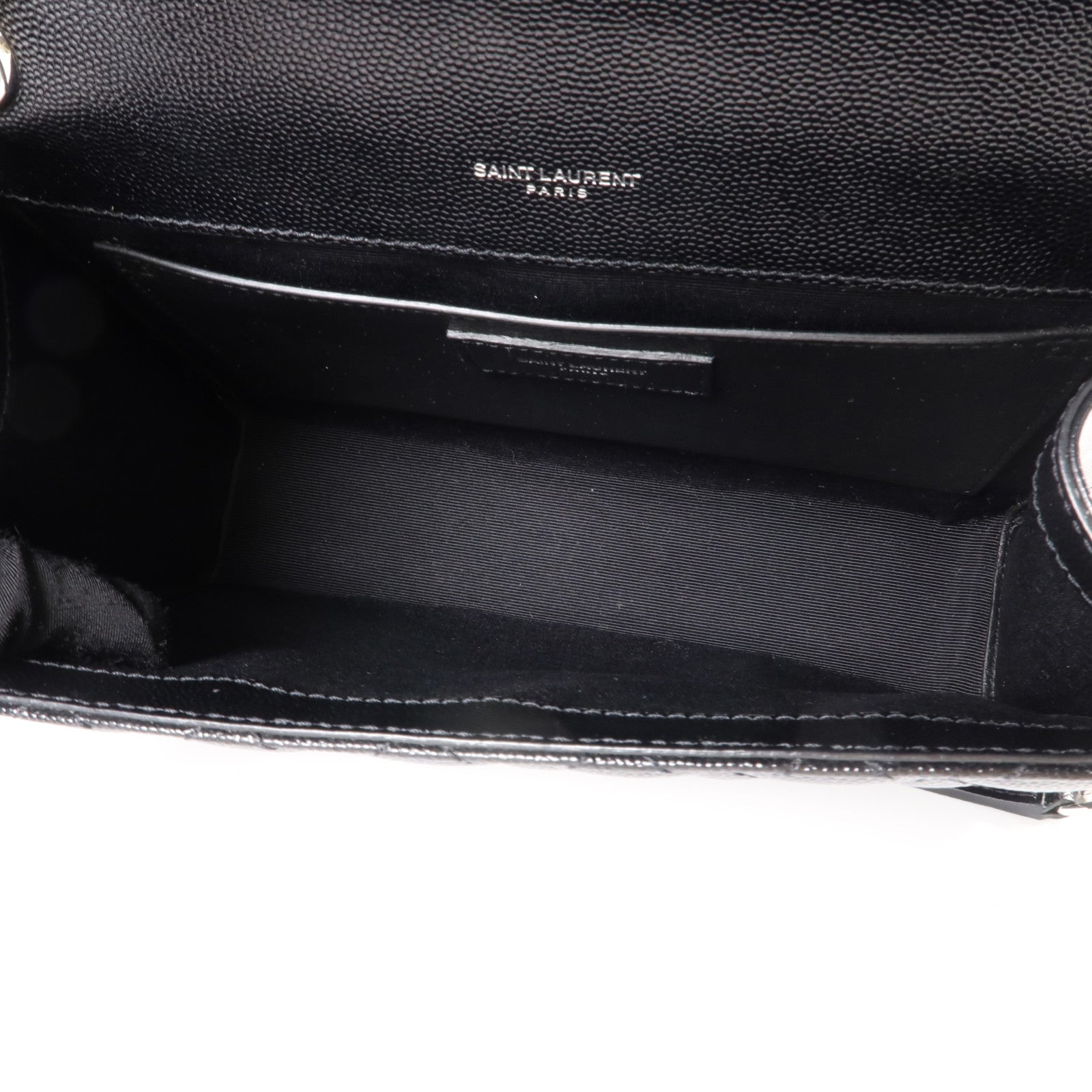 SAINT LAURENT 牛皮皮革Envelope Medium鏈帶肩背袋