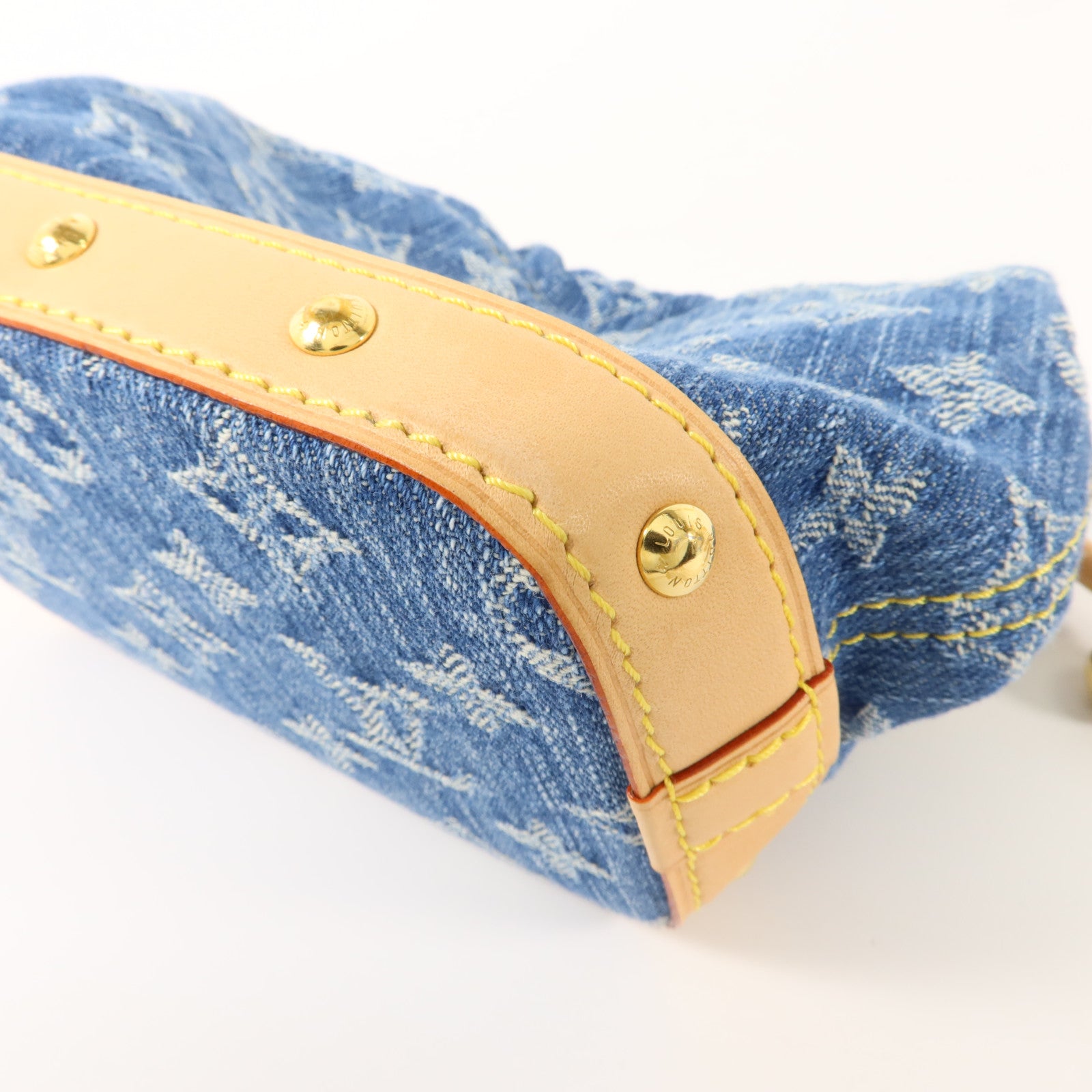 LOUIS VUITTON Monogram Denim Nano Noe手挽肩背兩用袋