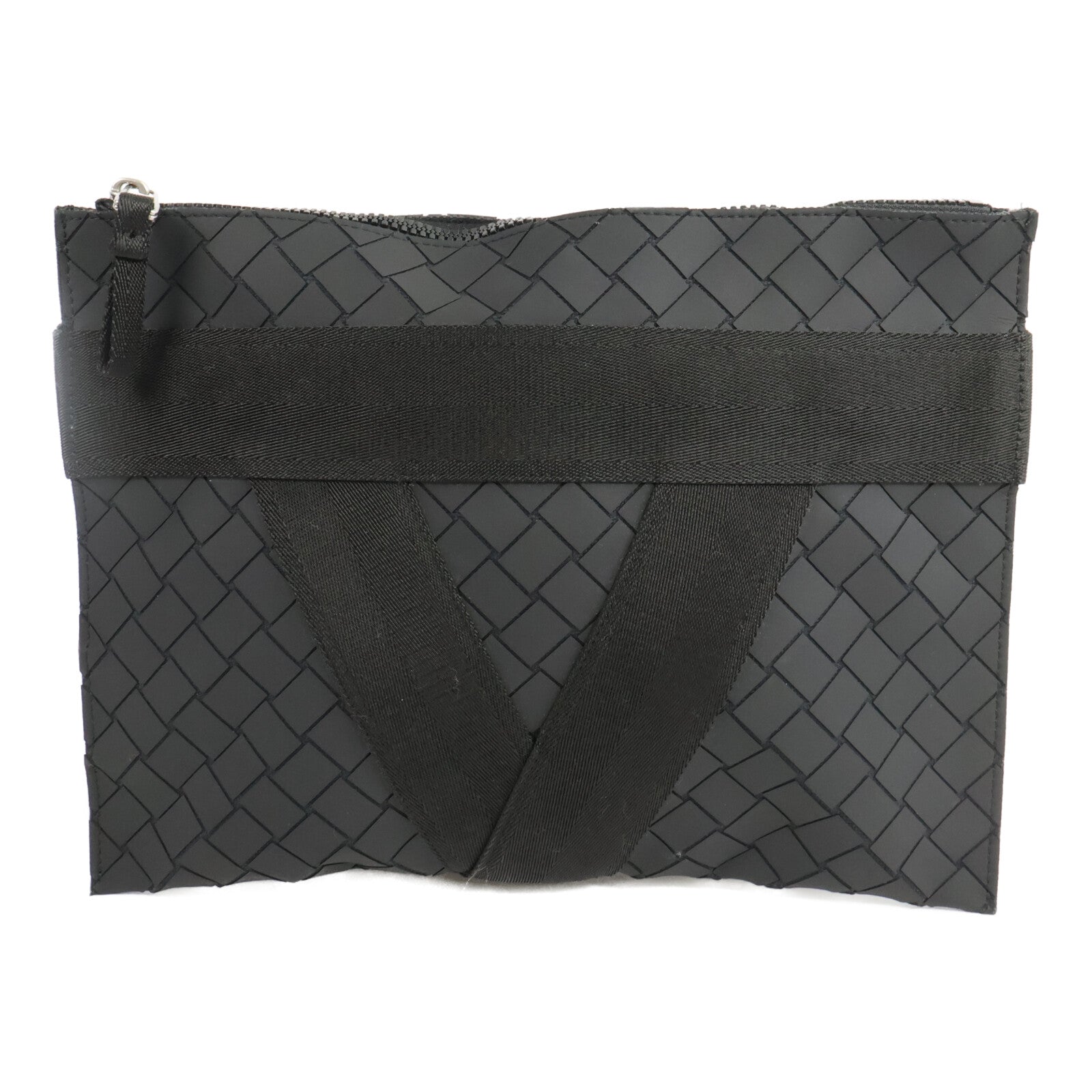 BOTTEGA VENETA 帆布/橡皮Pouch手拿包
