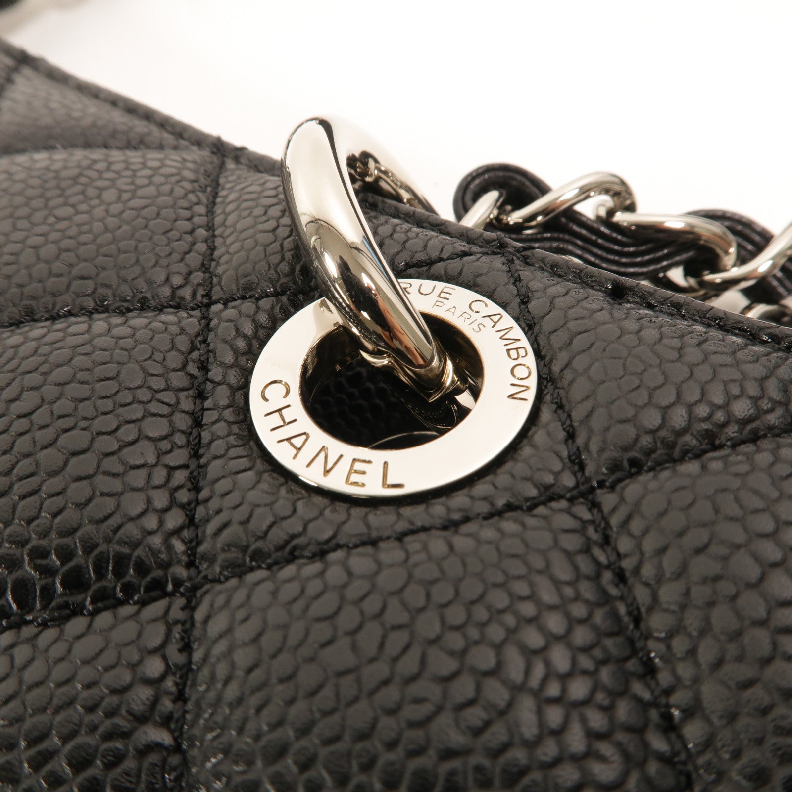 CHANEL GST Grand Shopping Tote Bag鏈帶肩背袋