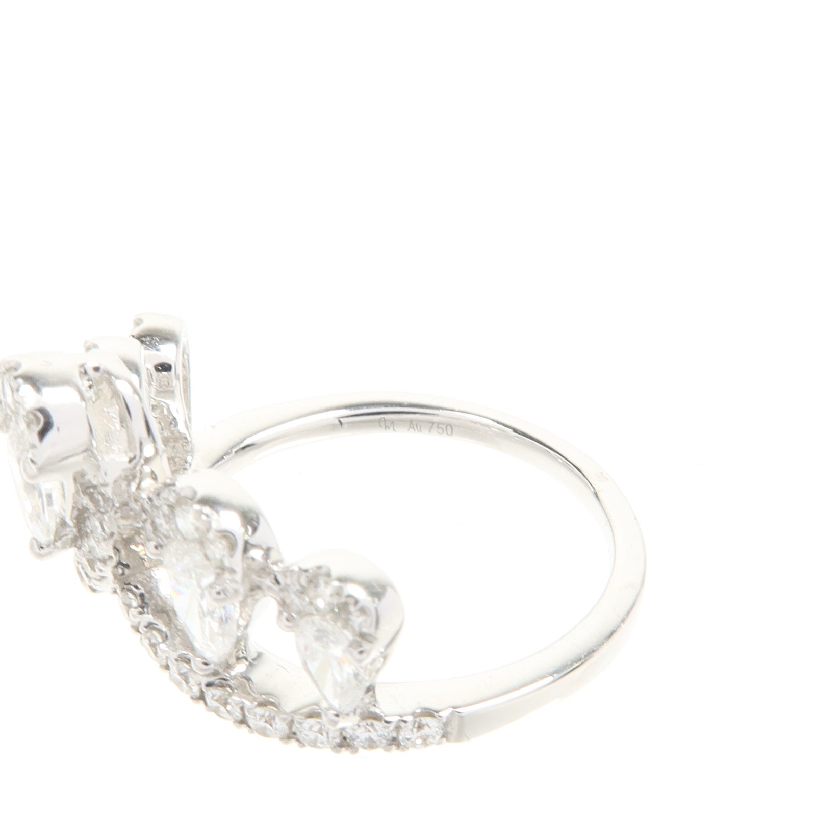 JEWELRY 18K白金Diamond Ring鑽石戒指US#5