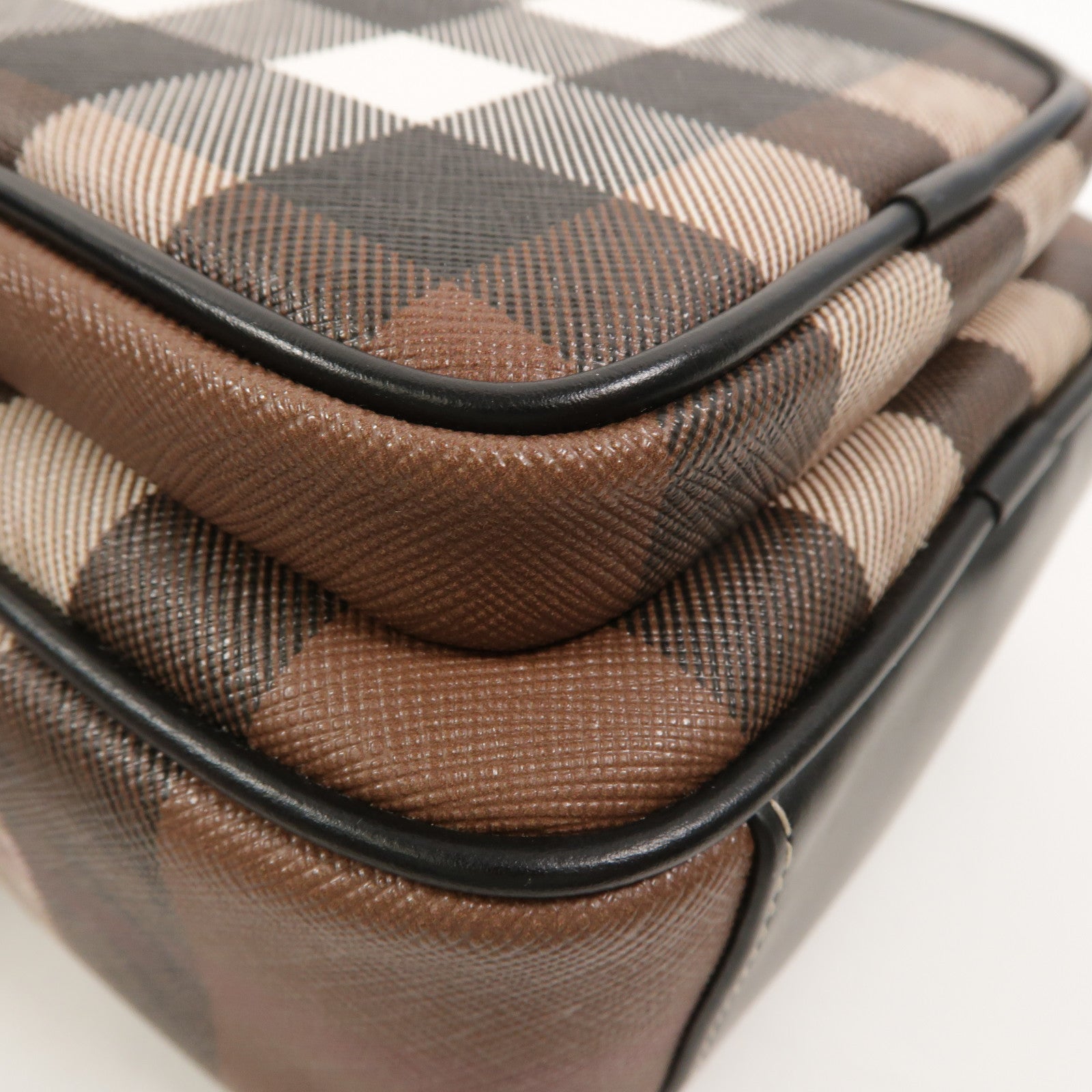 BURBERRY 塗層帆布2 Way Shoulder手挽肩背兩用袋