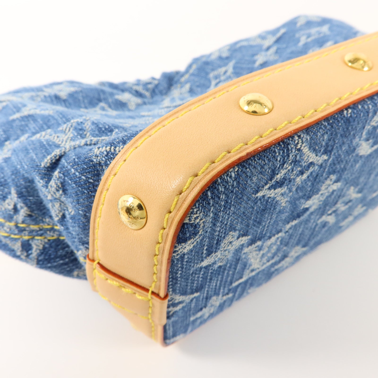 LOUIS VUITTON Monogram Denim Nano Noe手挽肩背兩用袋