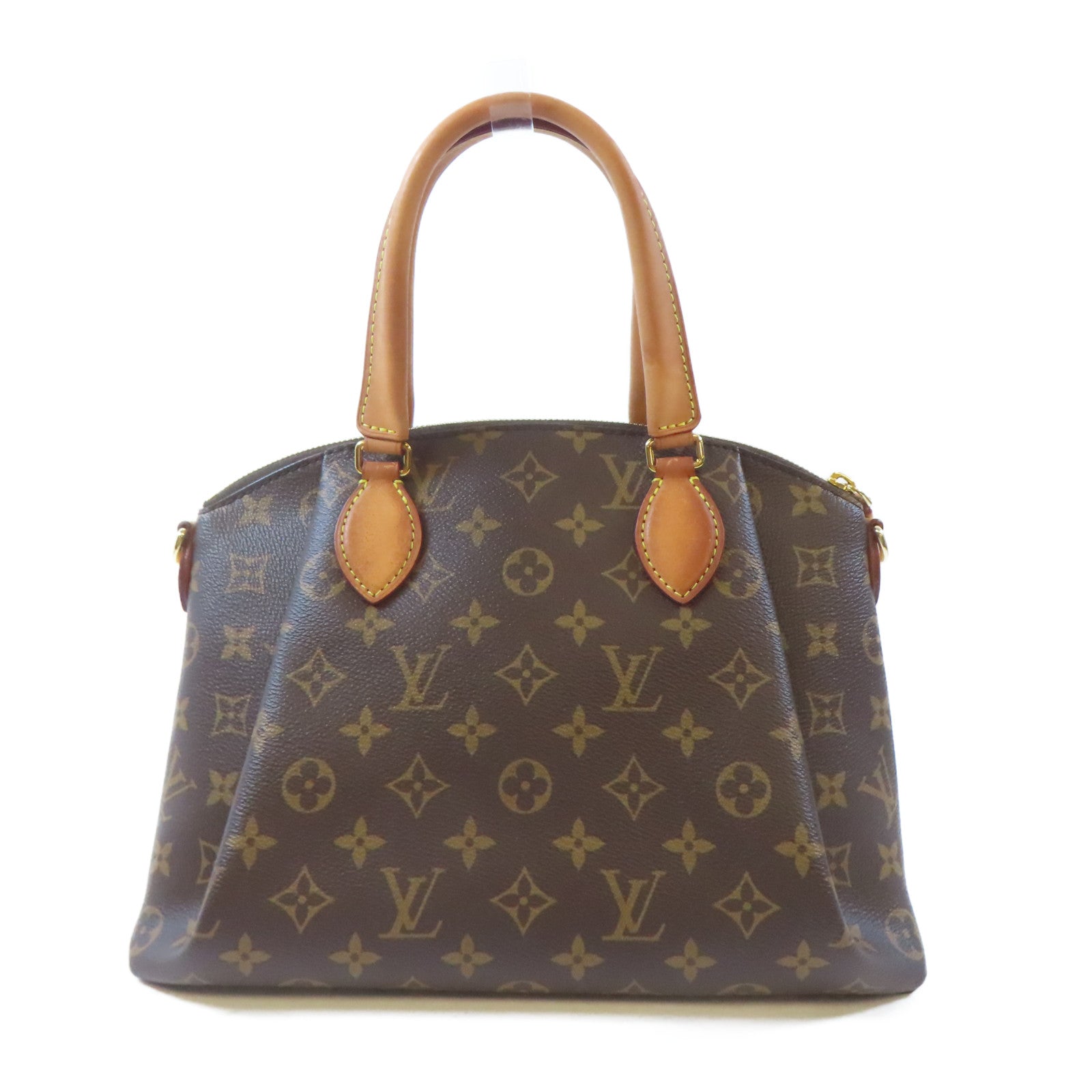 LOUIS VUITTON 【激減優惠】Monogram Rivoli PM金扣手挽肩背兩用袋棕色