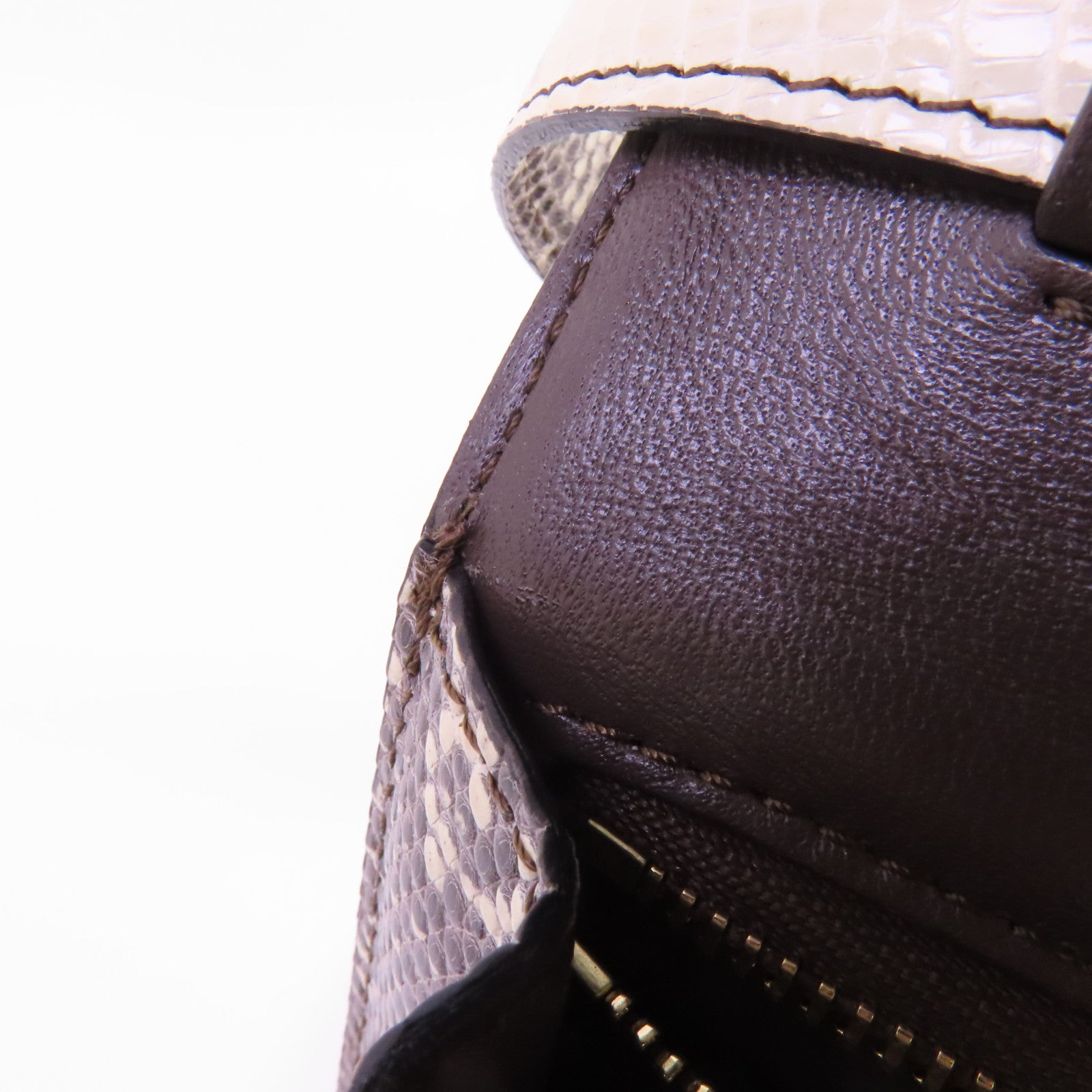 CELINE 【激減優惠】蜥蝪皮革Mini Classic Box金扣肩背袋