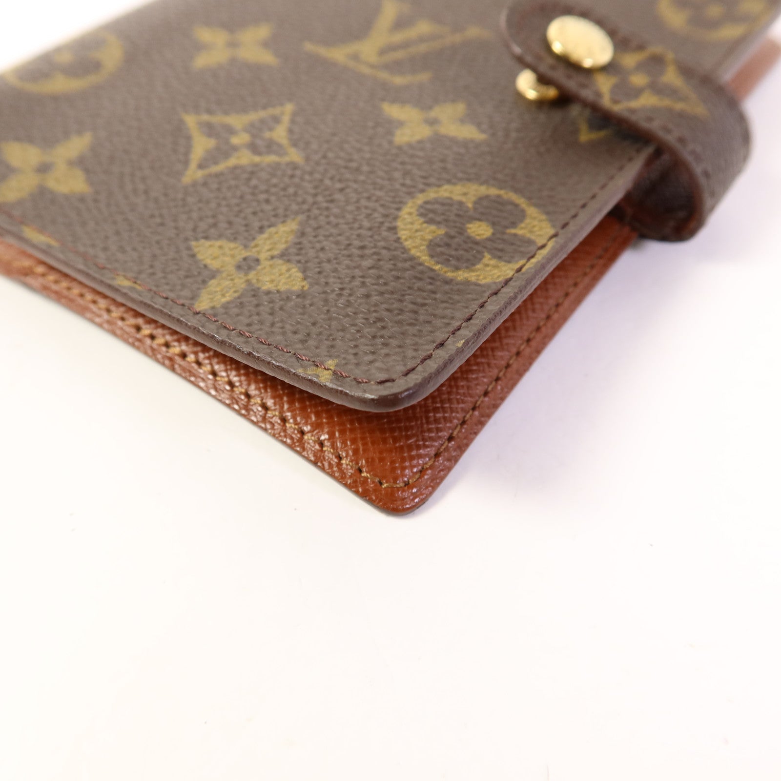 LOUIS VUITTON Monogram Agenda PM金扣記事本封套
