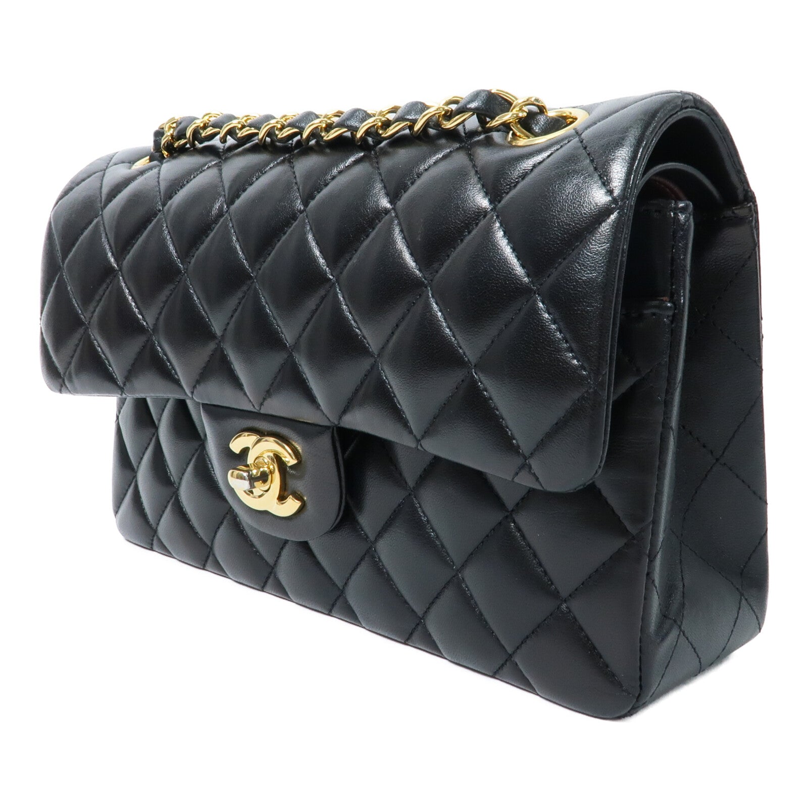 CHANEL 羊皮皮革Classic 23鏈帶肩背袋