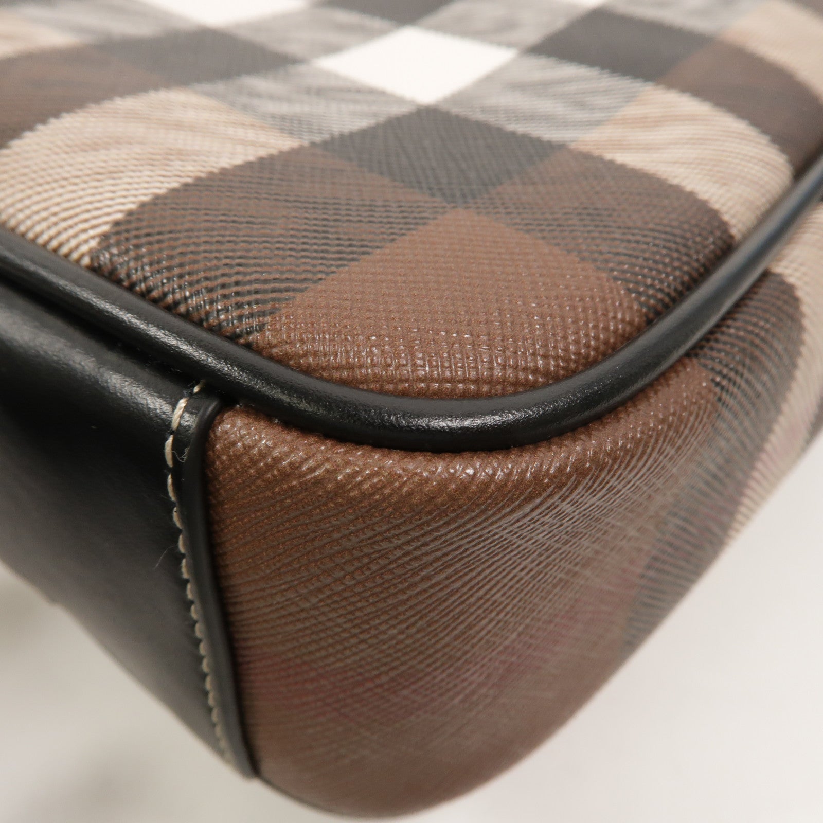 BURBERRY 塗層帆布2 Way Shoulder手挽肩背兩用袋