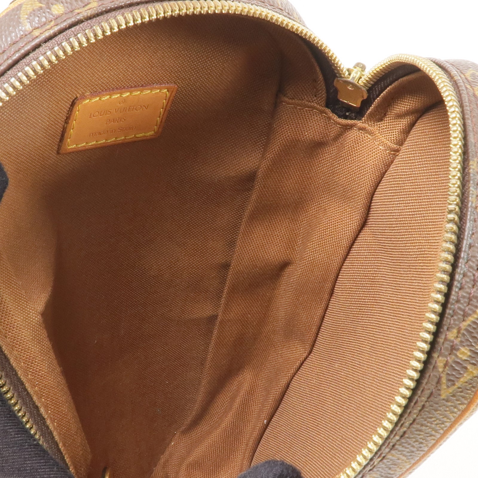 LOUIS VUITTON Monogram Pochette Gange金扣腰包