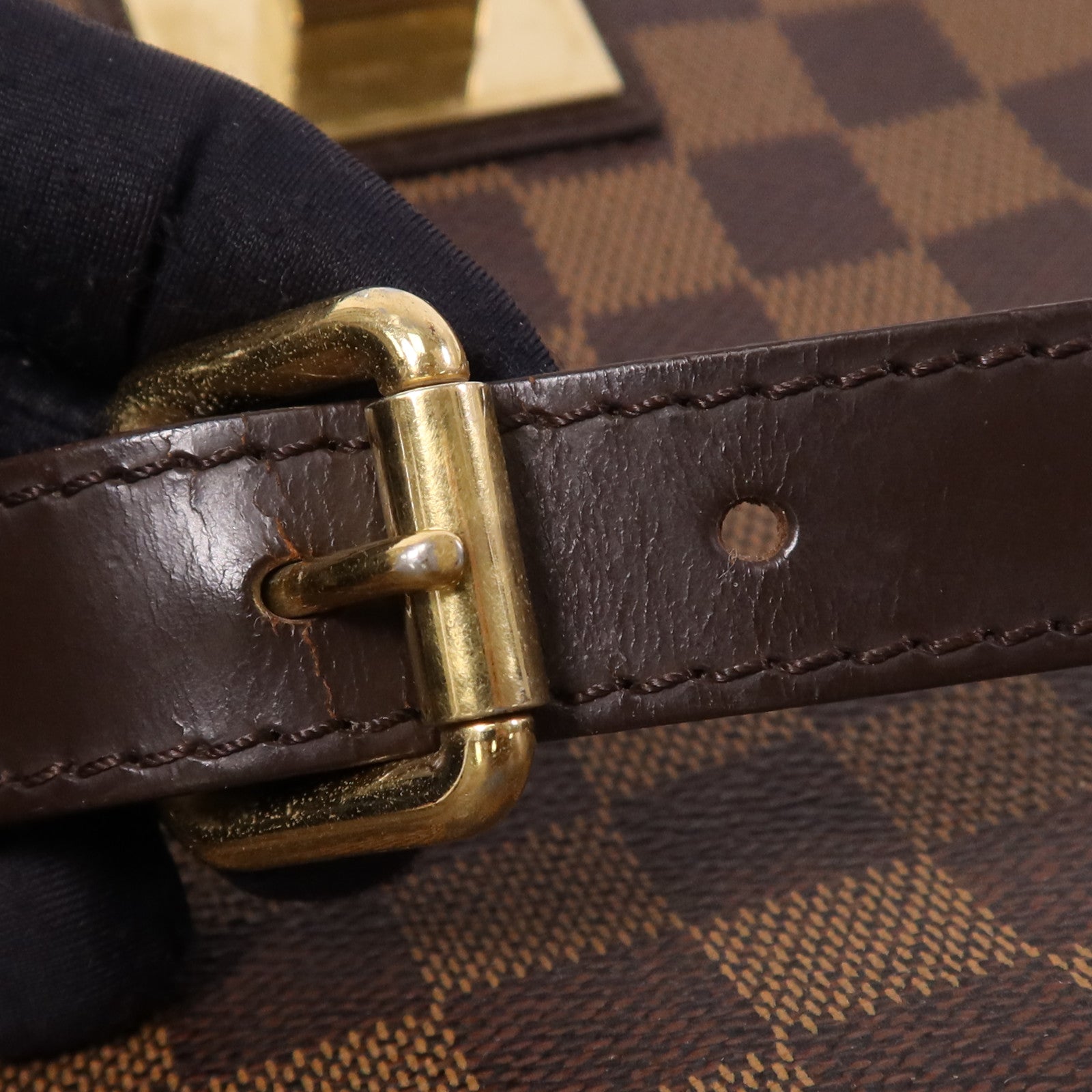 LOUIS VUITTON 【激減優惠】Damier Cabas Rosebery金扣手挽肩背兩用袋