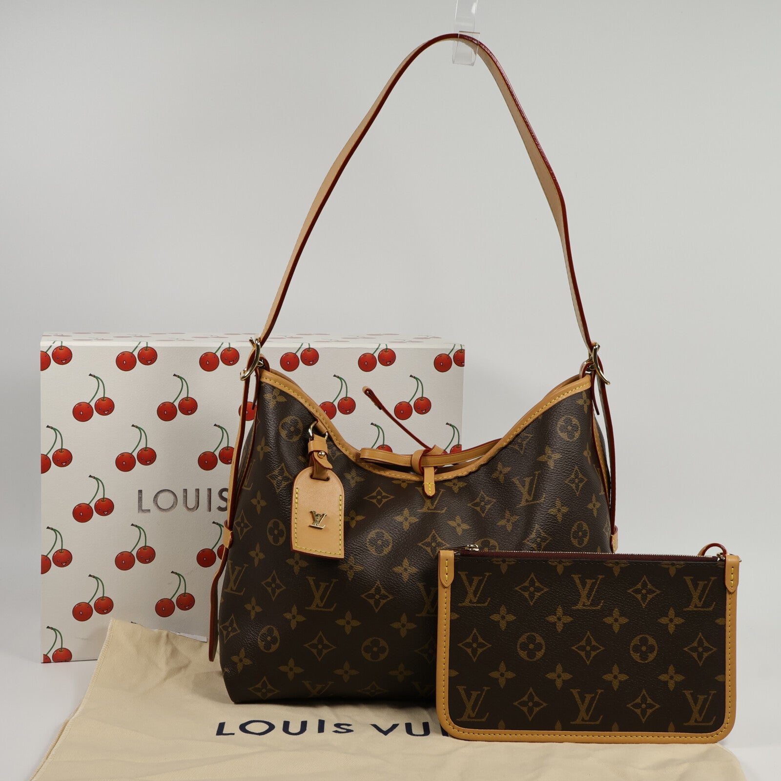 LOUIS VUITTON Monogram CarryAll PM肩背袋