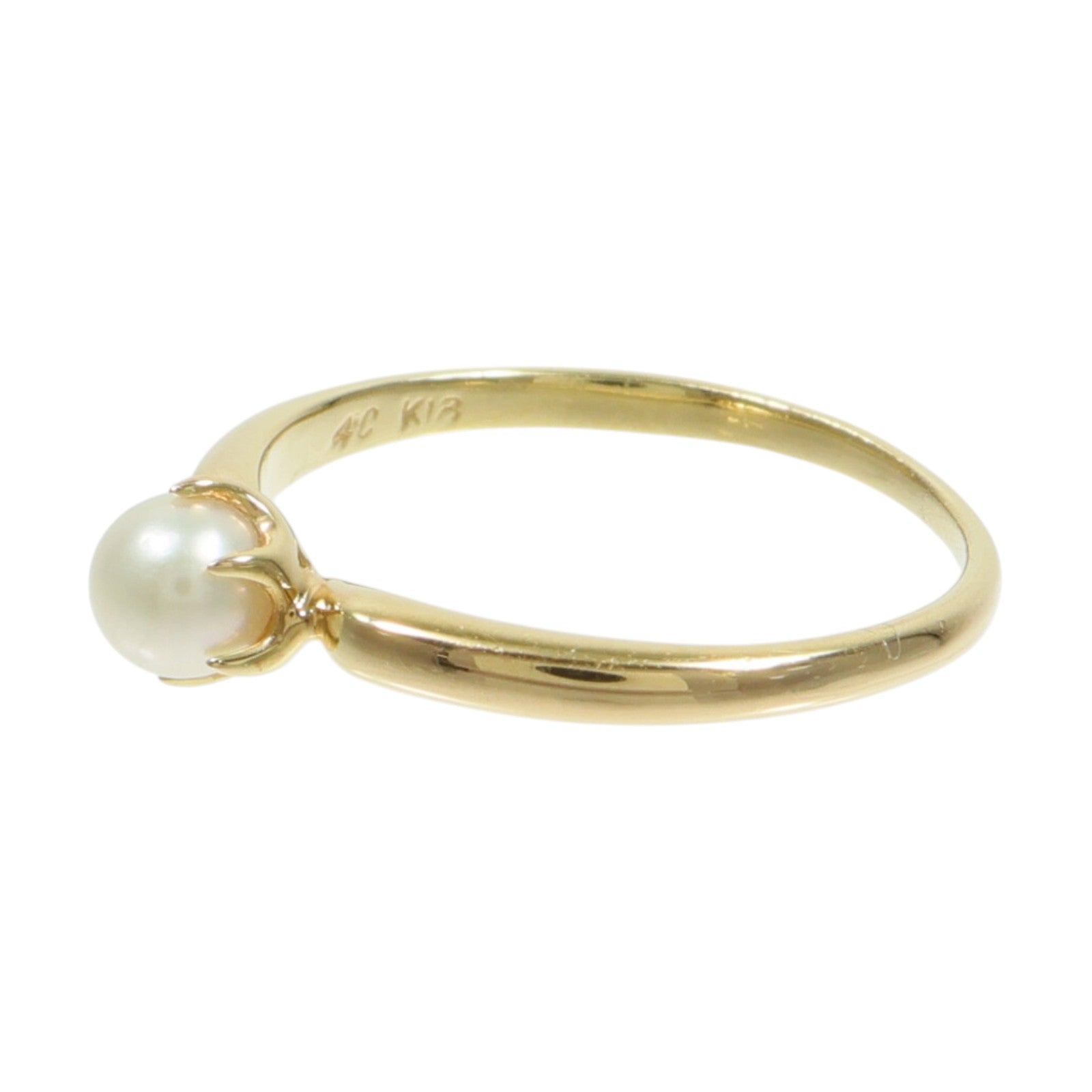 JEWELRY 18K黃金Pearl Ring珍珠戒指