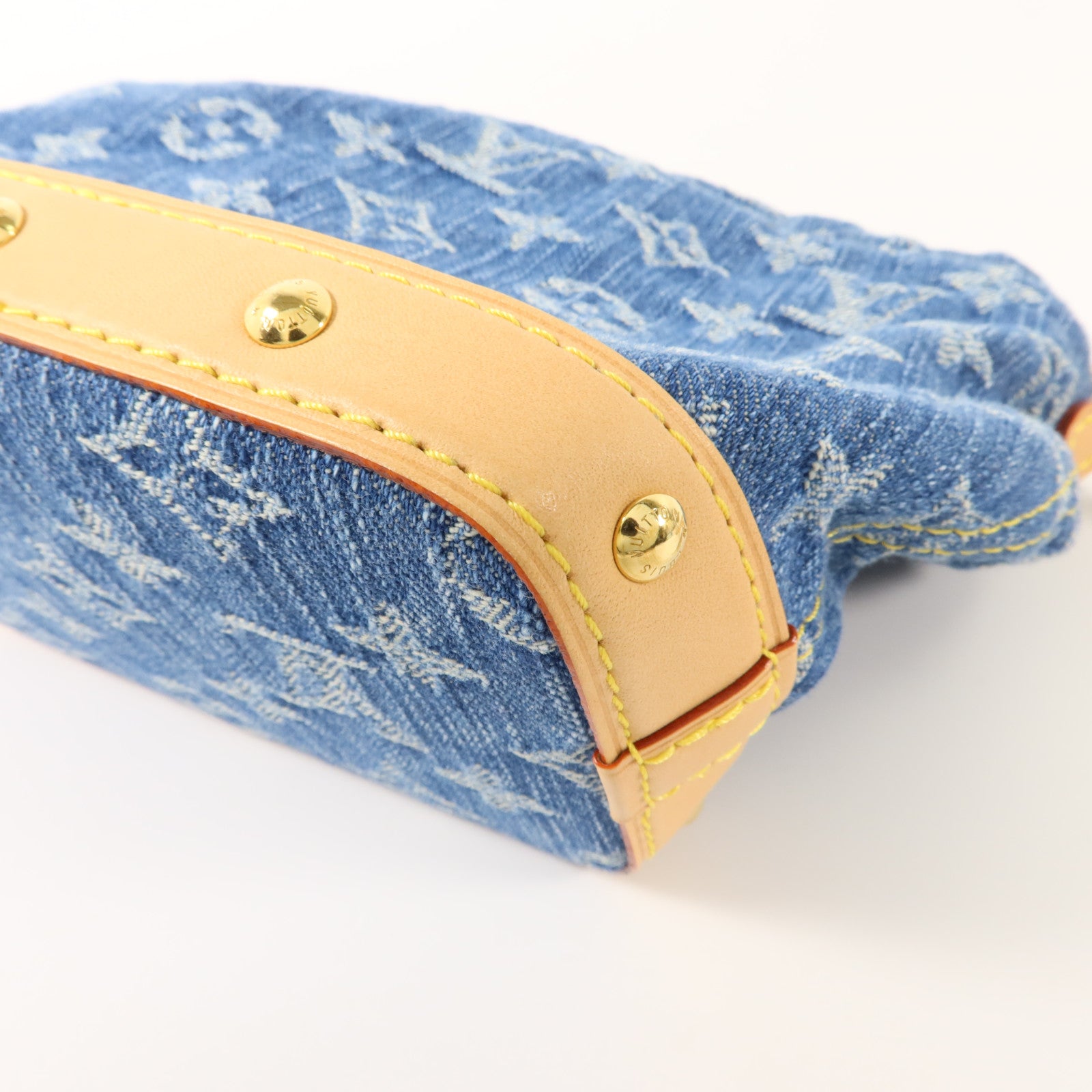 LOUIS VUITTON Monogram Denim Nano Noe手挽肩背兩用袋