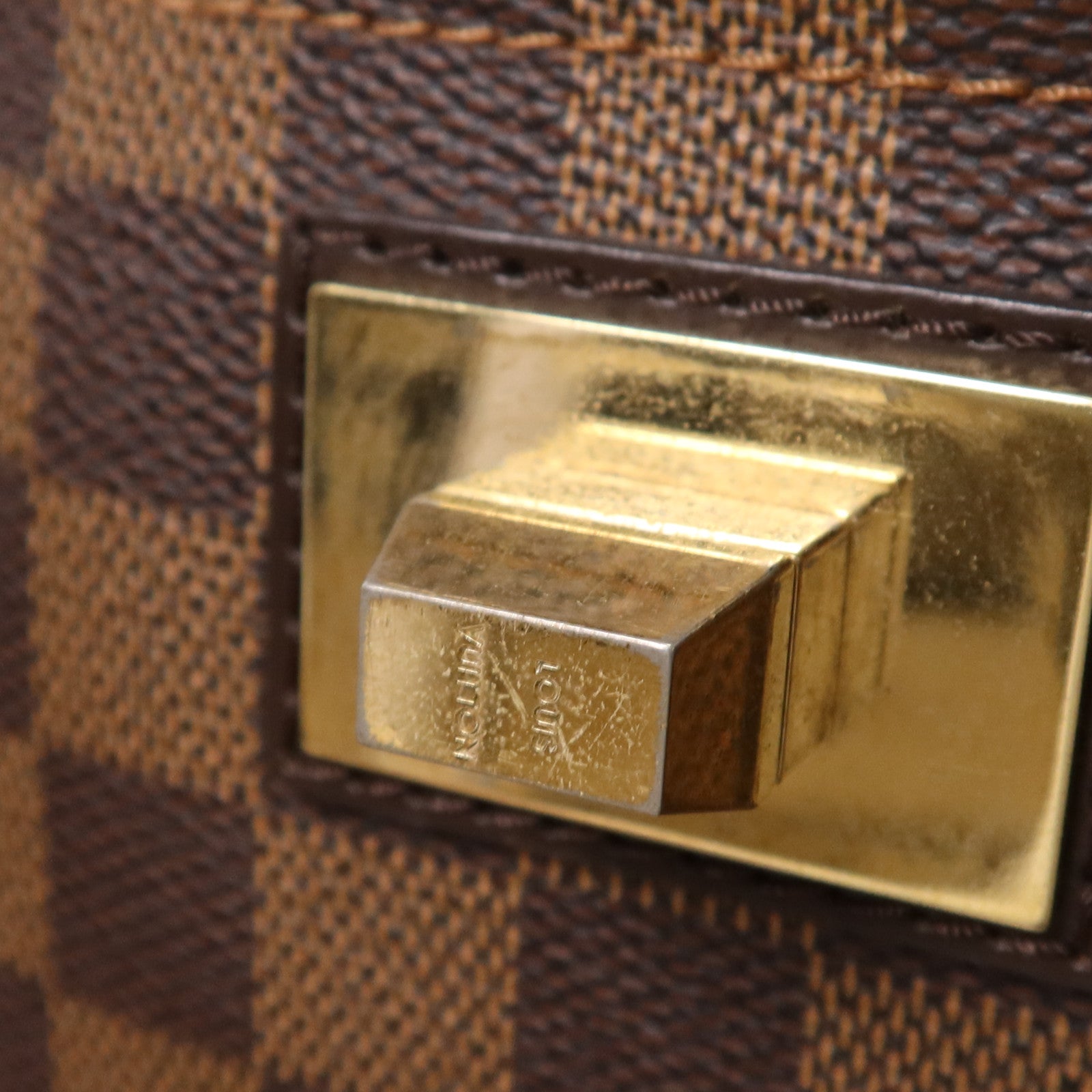 LOUIS VUITTON 【激減優惠】Damier Cabas Rosebery金扣手挽肩背兩用袋