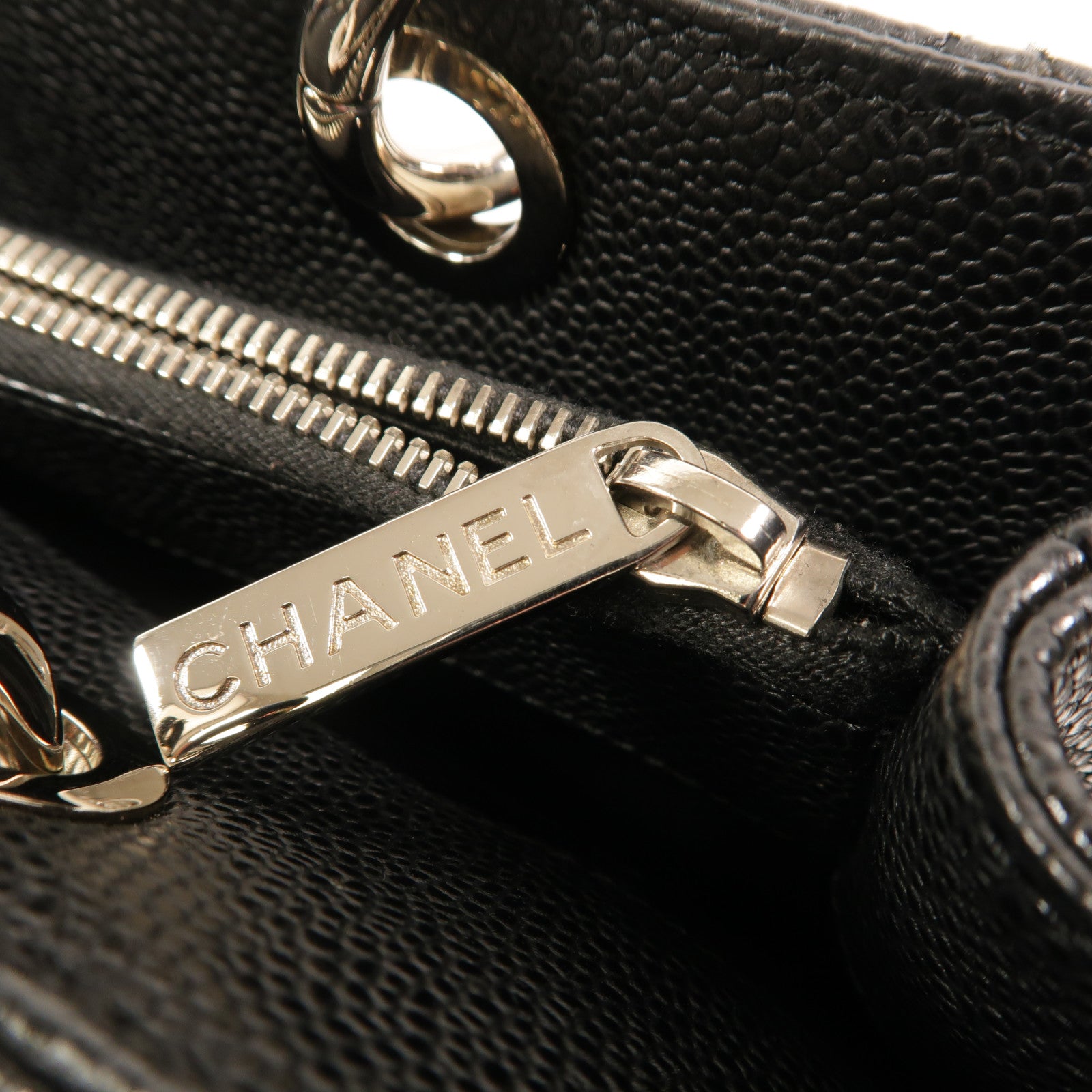 CHANEL GST Grand Shopping Tote Bag鏈帶肩背袋
