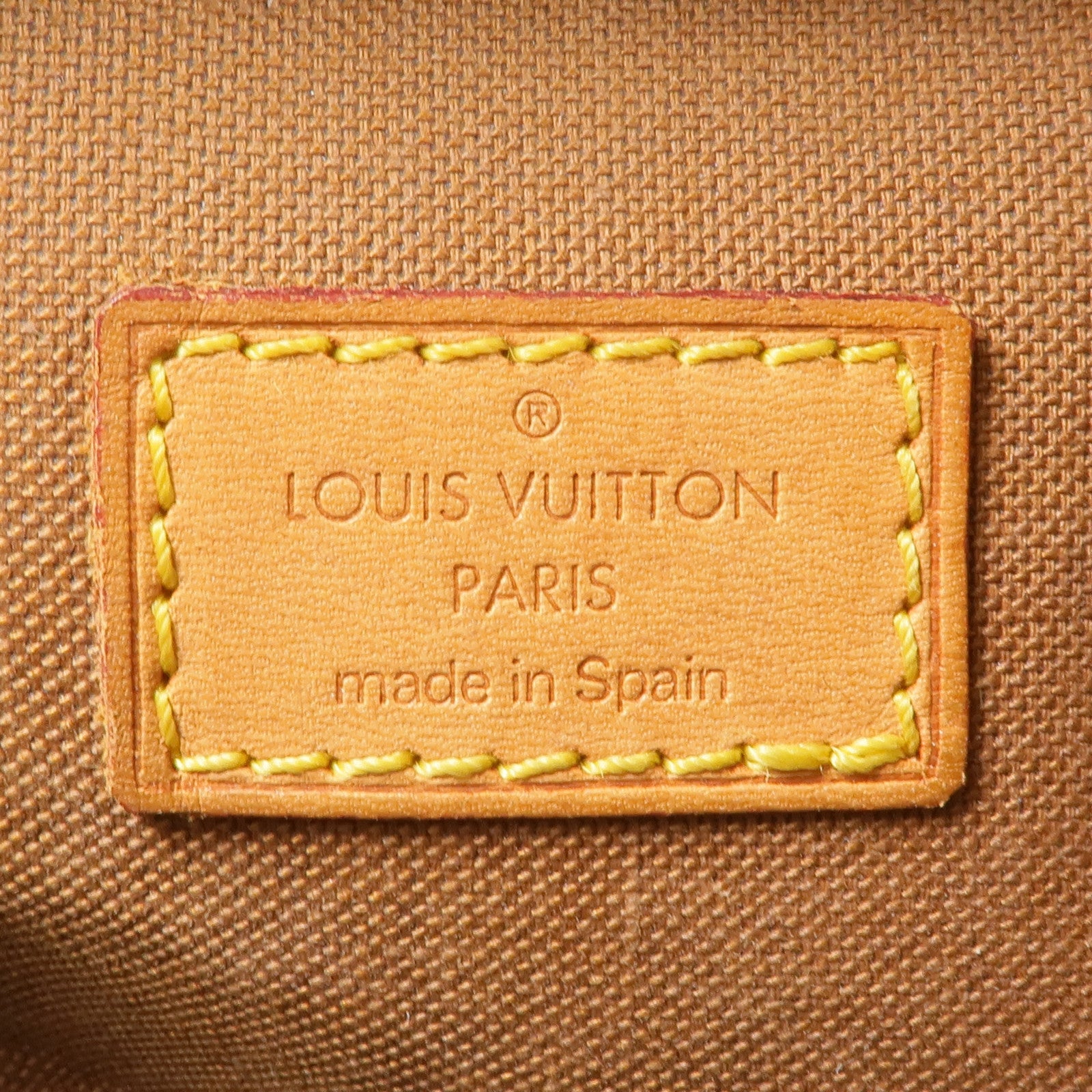 LOUIS VUITTON Monogram Pochette Gange金扣腰包