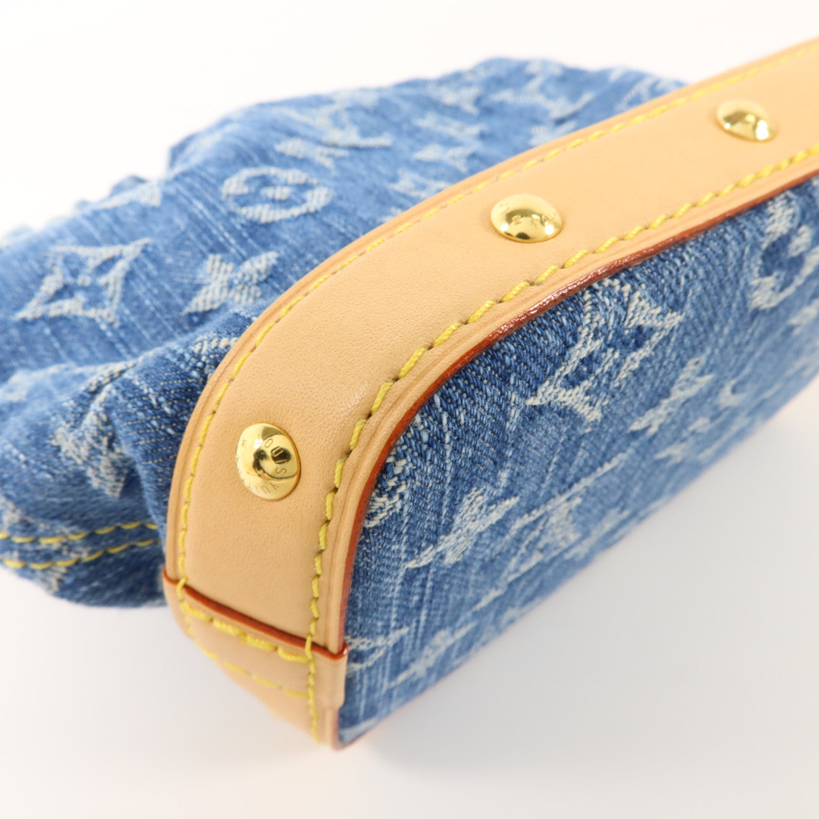 LOUIS VUITTON Monogram Denim Nano Noe手挽肩背兩用袋