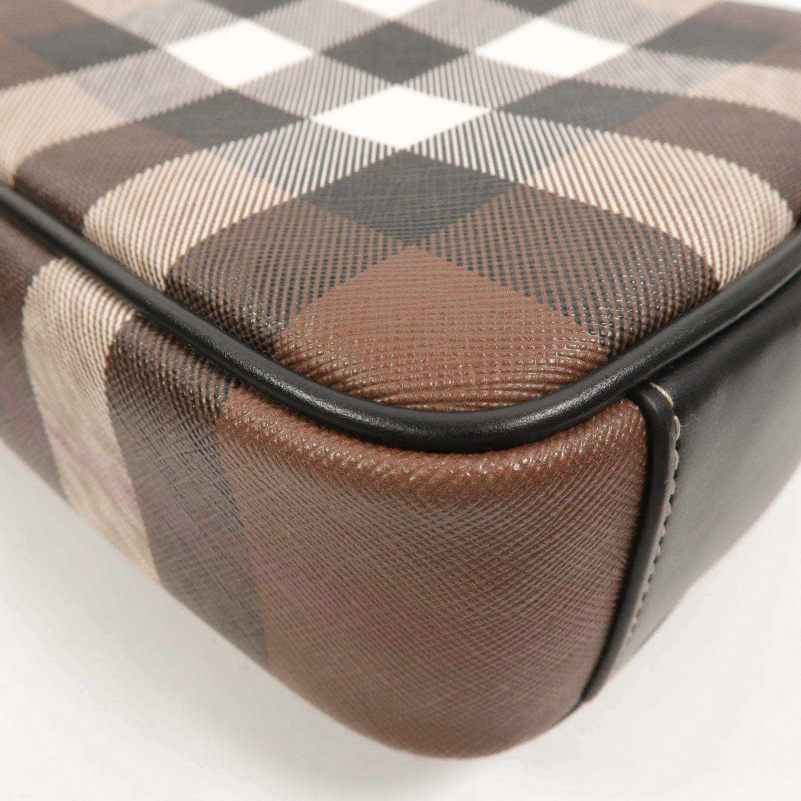 BURBERRY 塗層帆布2 Way Shoulder手挽肩背兩用袋