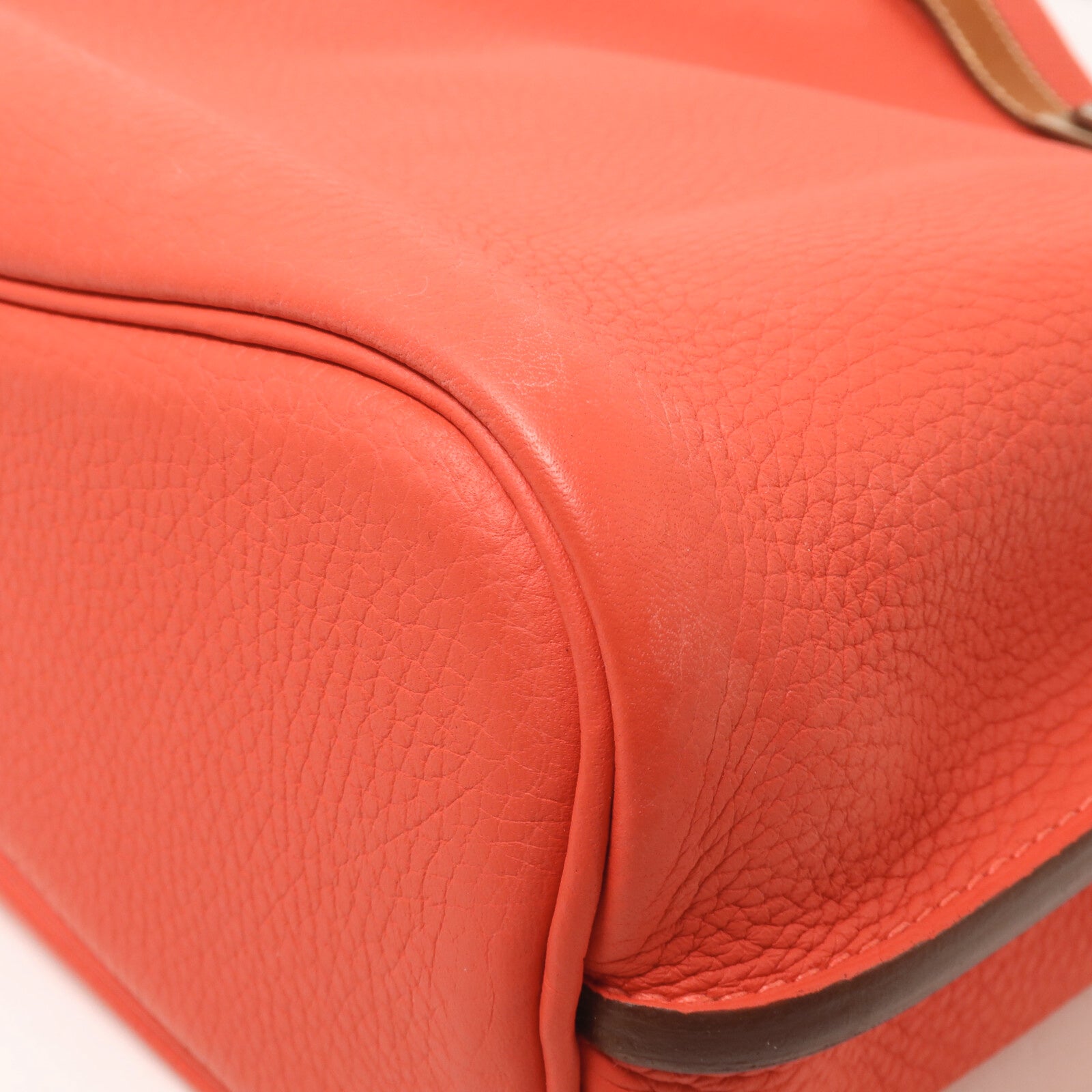 HERMES Togo皮革So Kelly 22肩背袋Fauve/Rose Jaipur