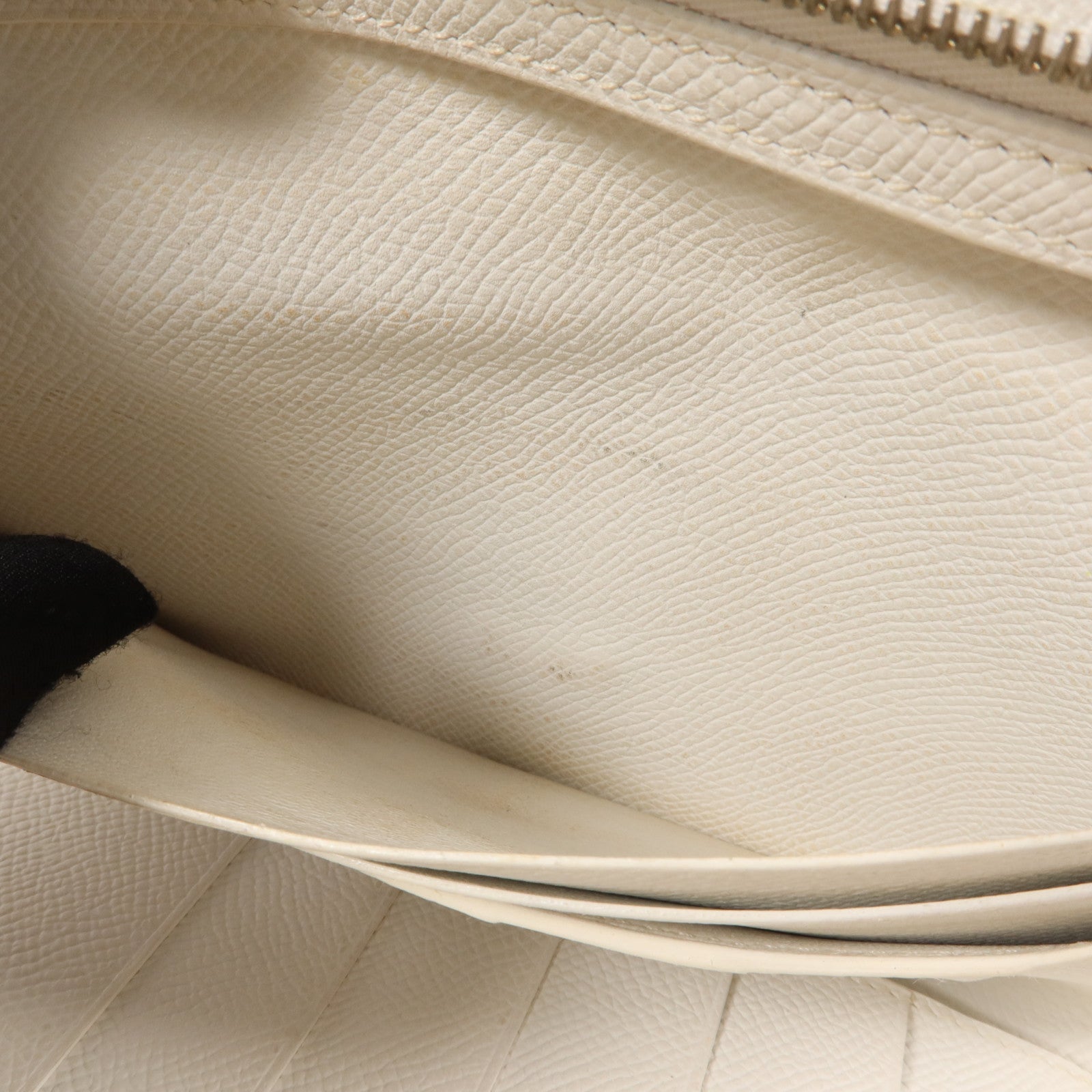 HERMES Epsom皮革Bearn Souffle Wallet長錢包Rose Tyrien/Craie