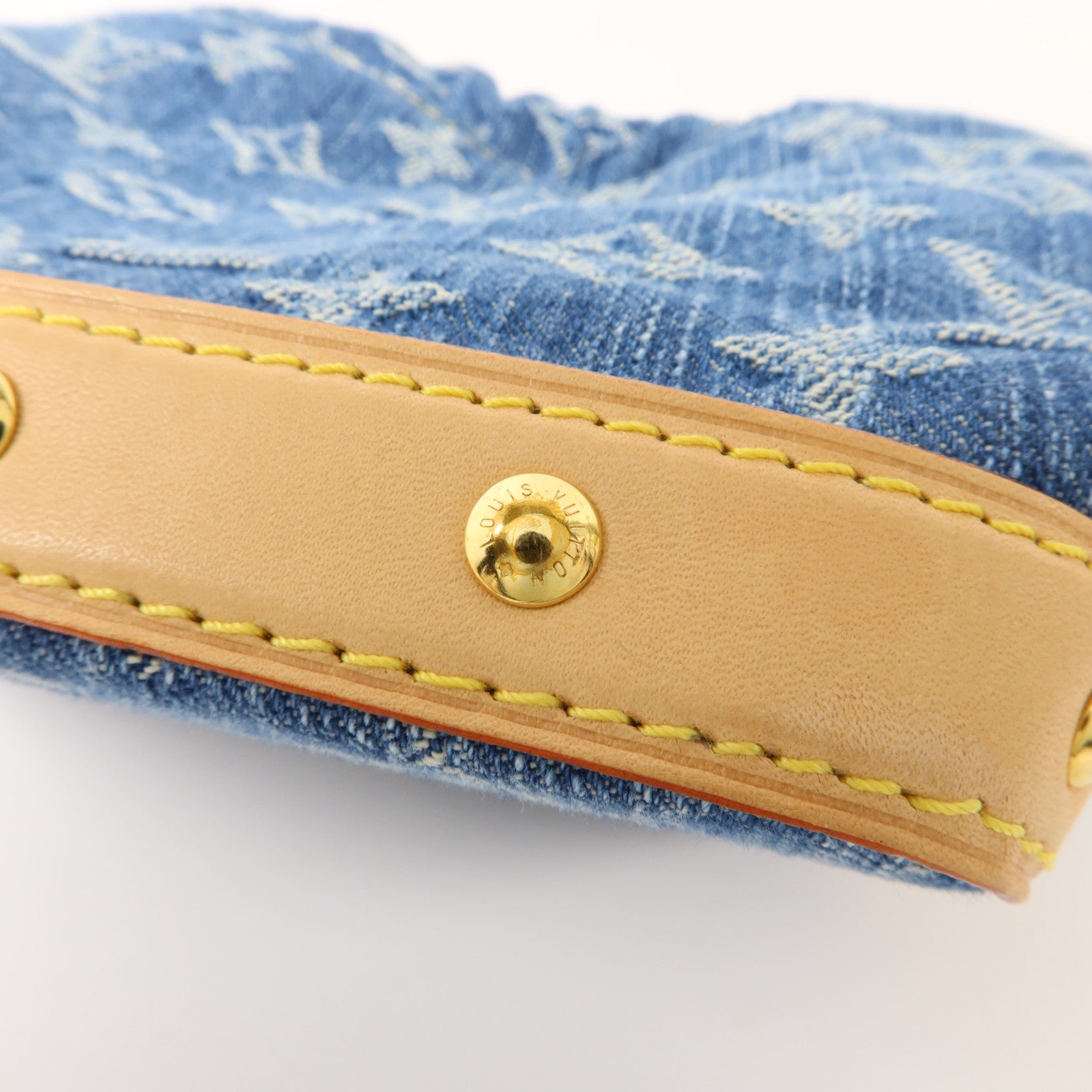 LOUIS VUITTON Monogram Denim Nano Noe手挽肩背兩用袋