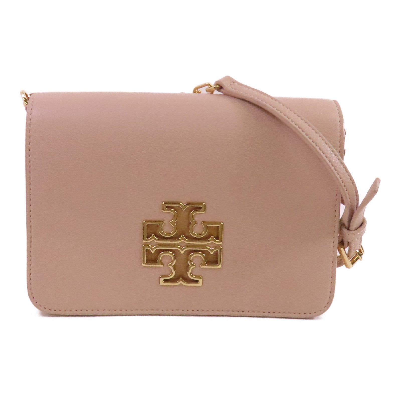 Tory Burch 牛皮皮革Shoulder Bag金扣肩背袋