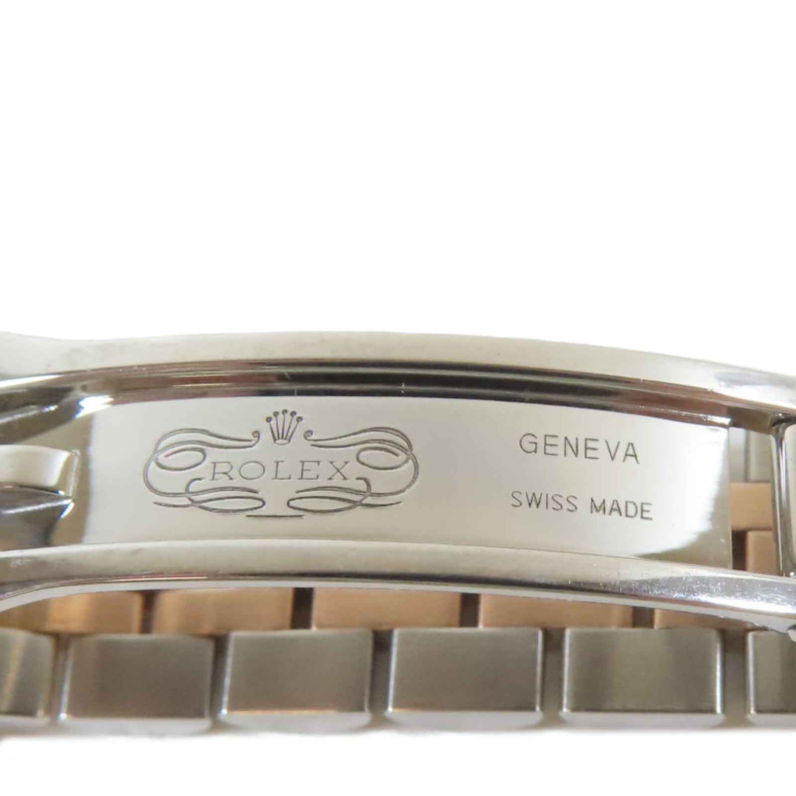 ROLEX Datejust 26mm 18K玫瑰金/不鏽鋼手錶自動機芯銀色