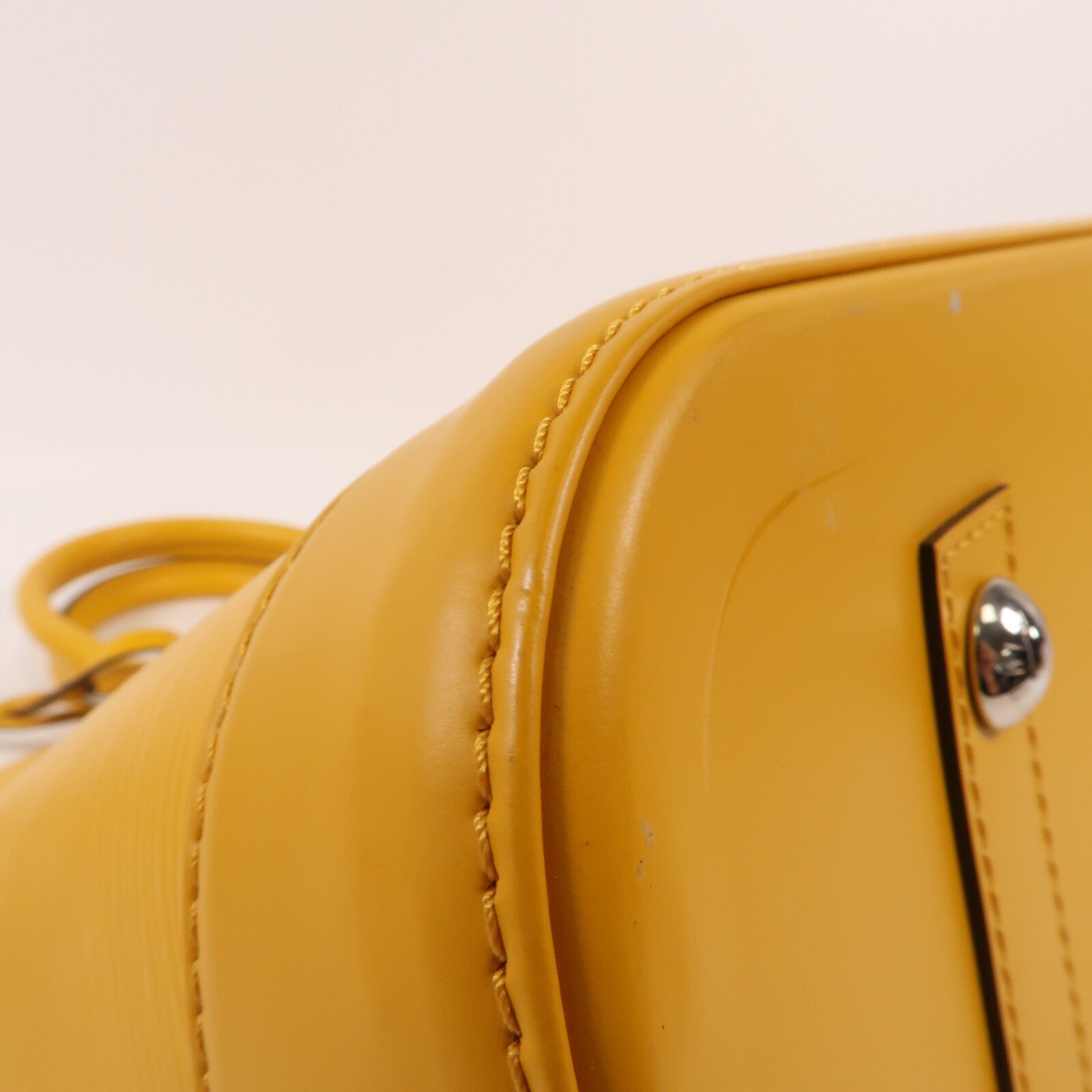 LOUIS VUITTON Epi銀金扣Hand Bag手挽袋