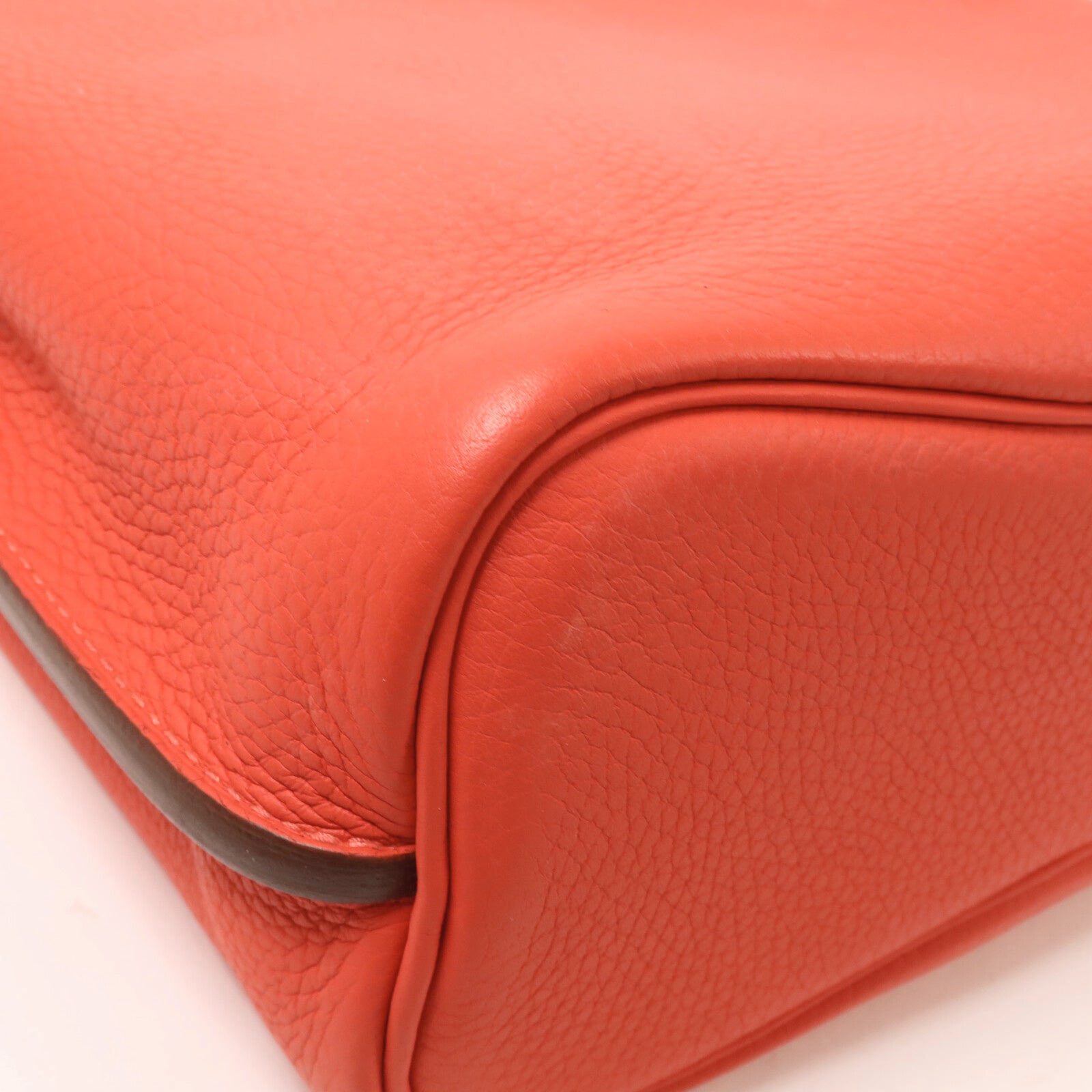 HERMES Togo皮革So Kelly 22肩背袋Fauve/Rose Jaipur