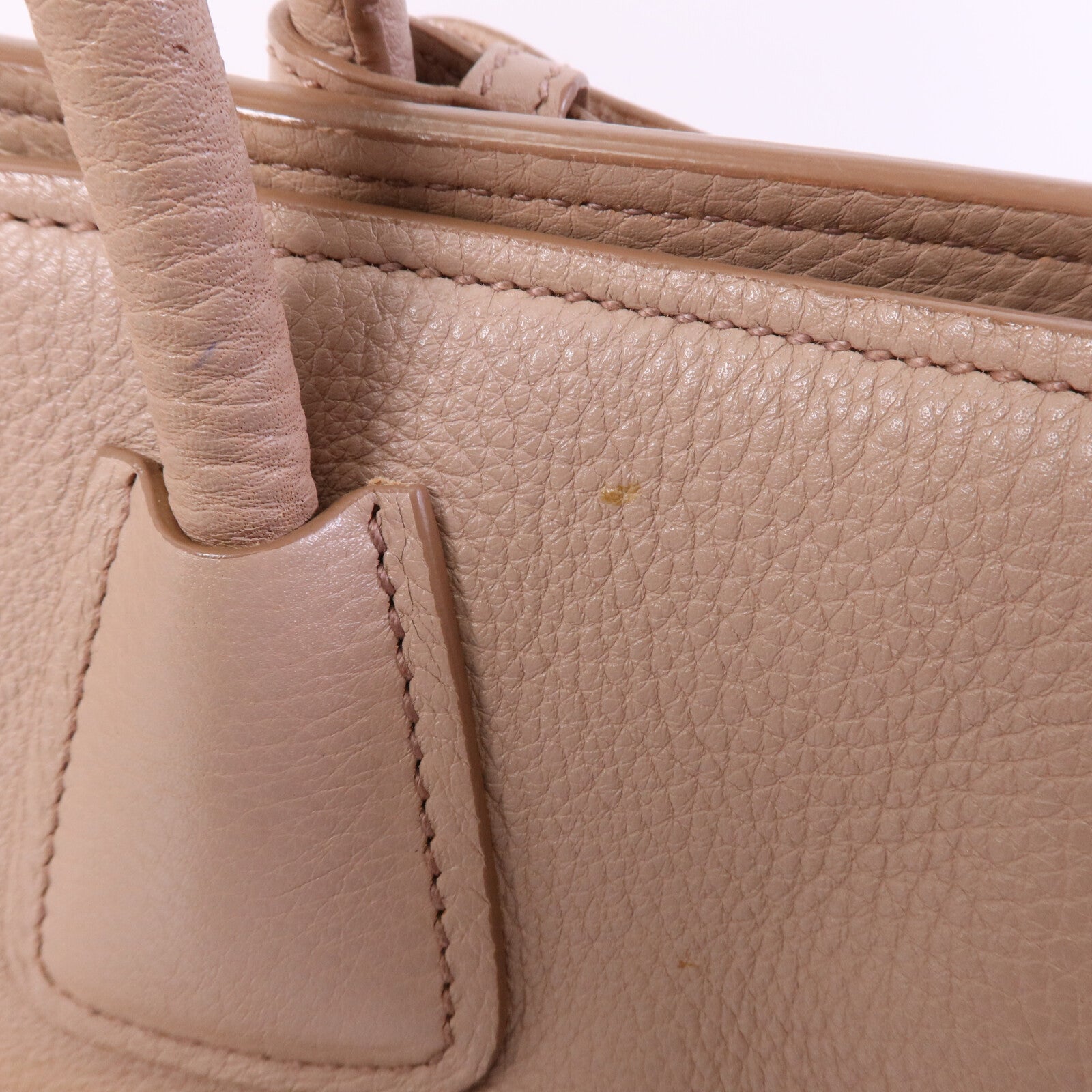 PRADA 牛皮皮革2 Way Shoulder金扣手挽肩背兩用袋
