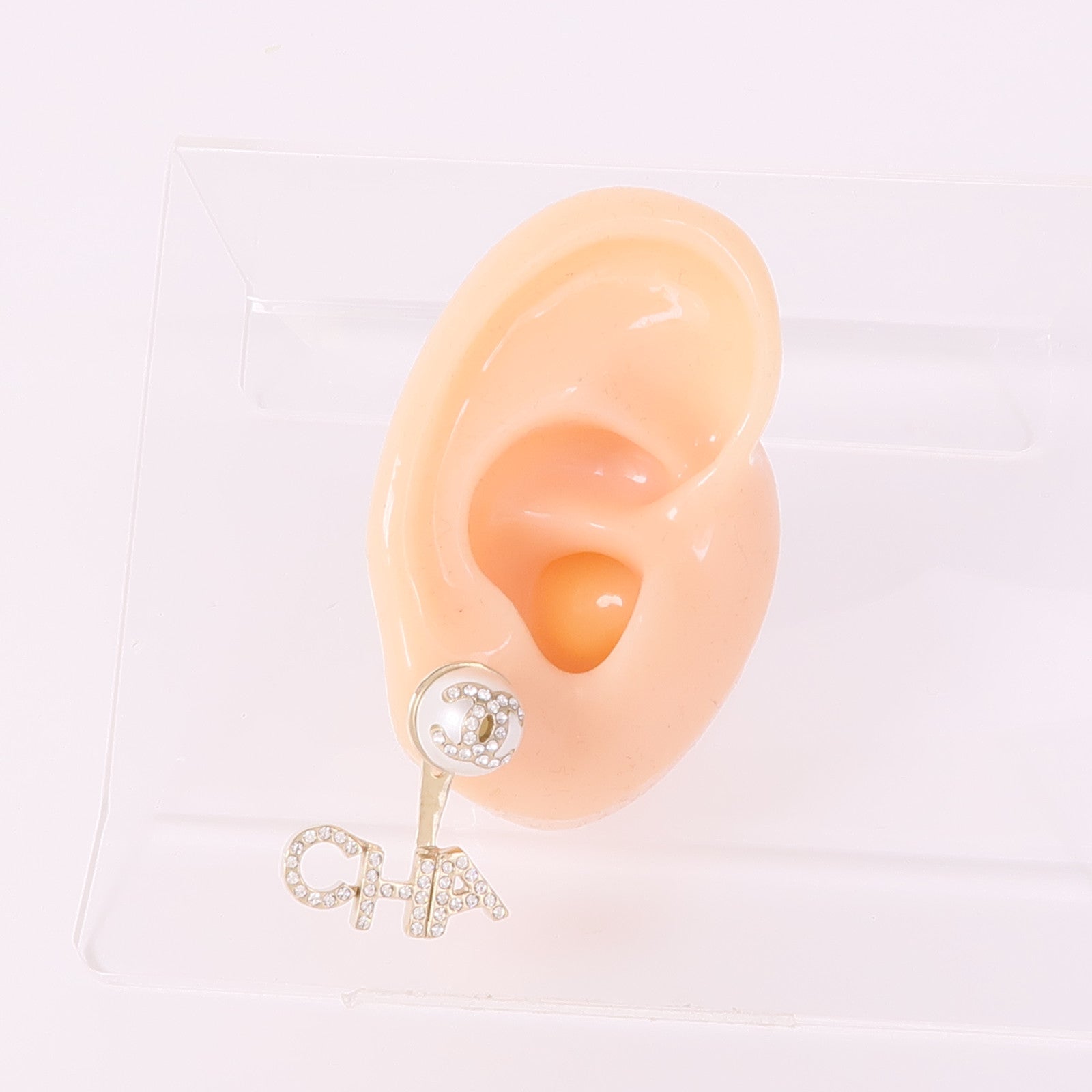 CHANEL PVC/金屬Earrings耳環