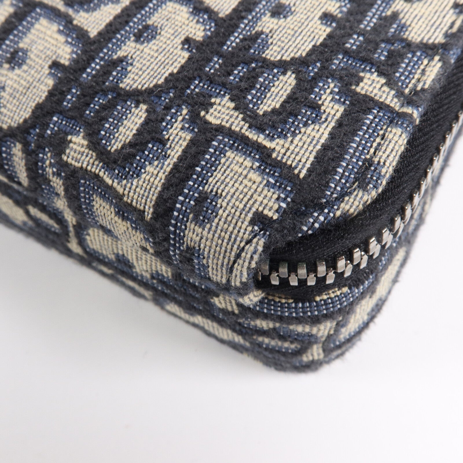 Dior 帆布Oblique Zipped Pouch肩背袋