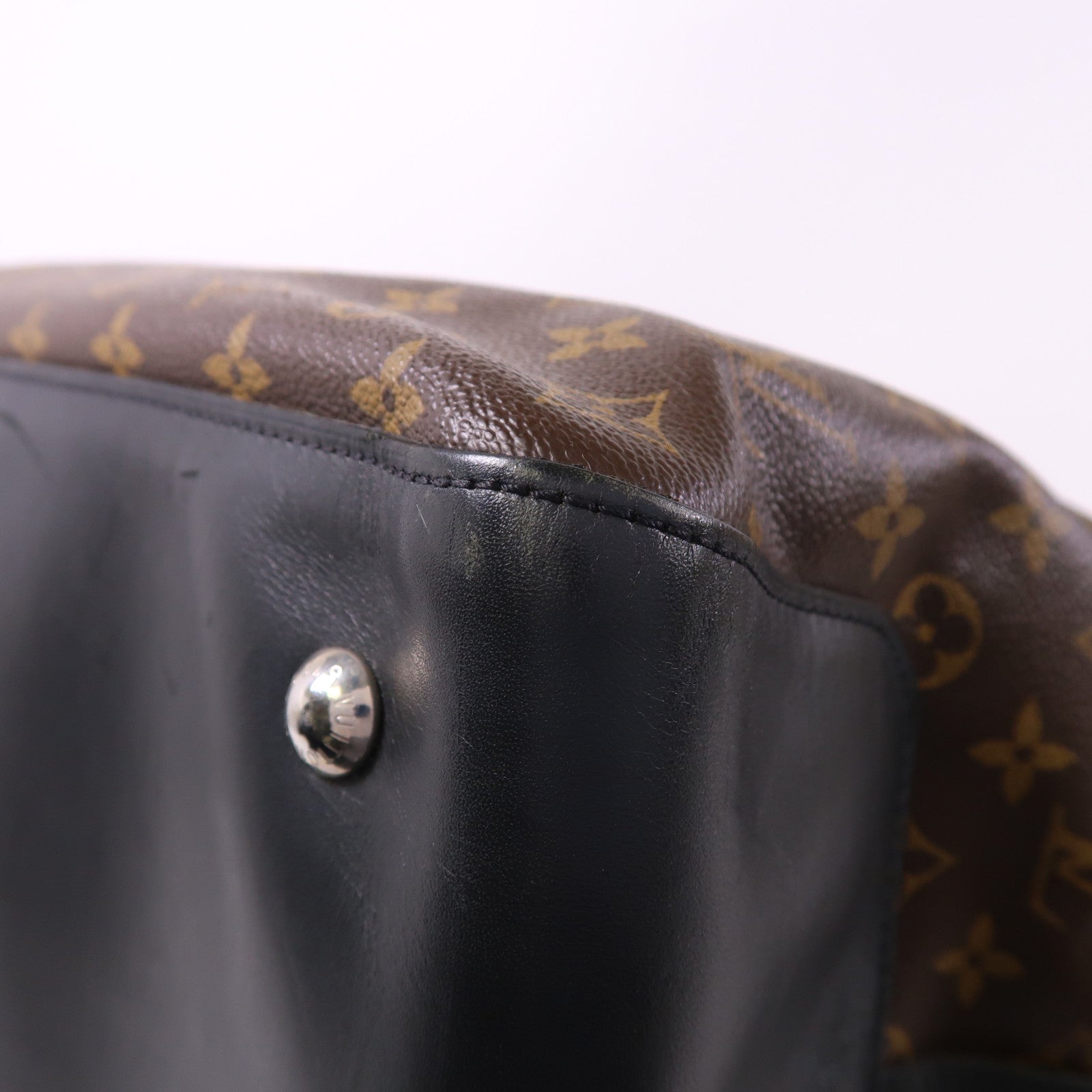 LOUIS VUITTON Monogram Greenwich銀扣手挽肩背兩用袋